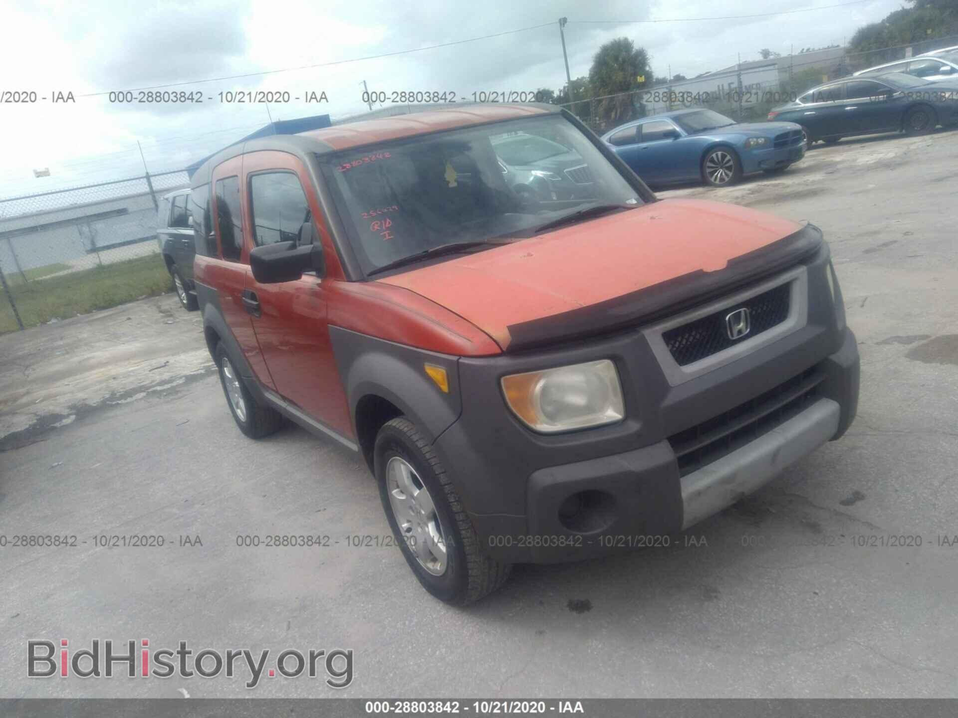 Фотография 5J6YH18694L008686 - HONDA ELEMENT 2004