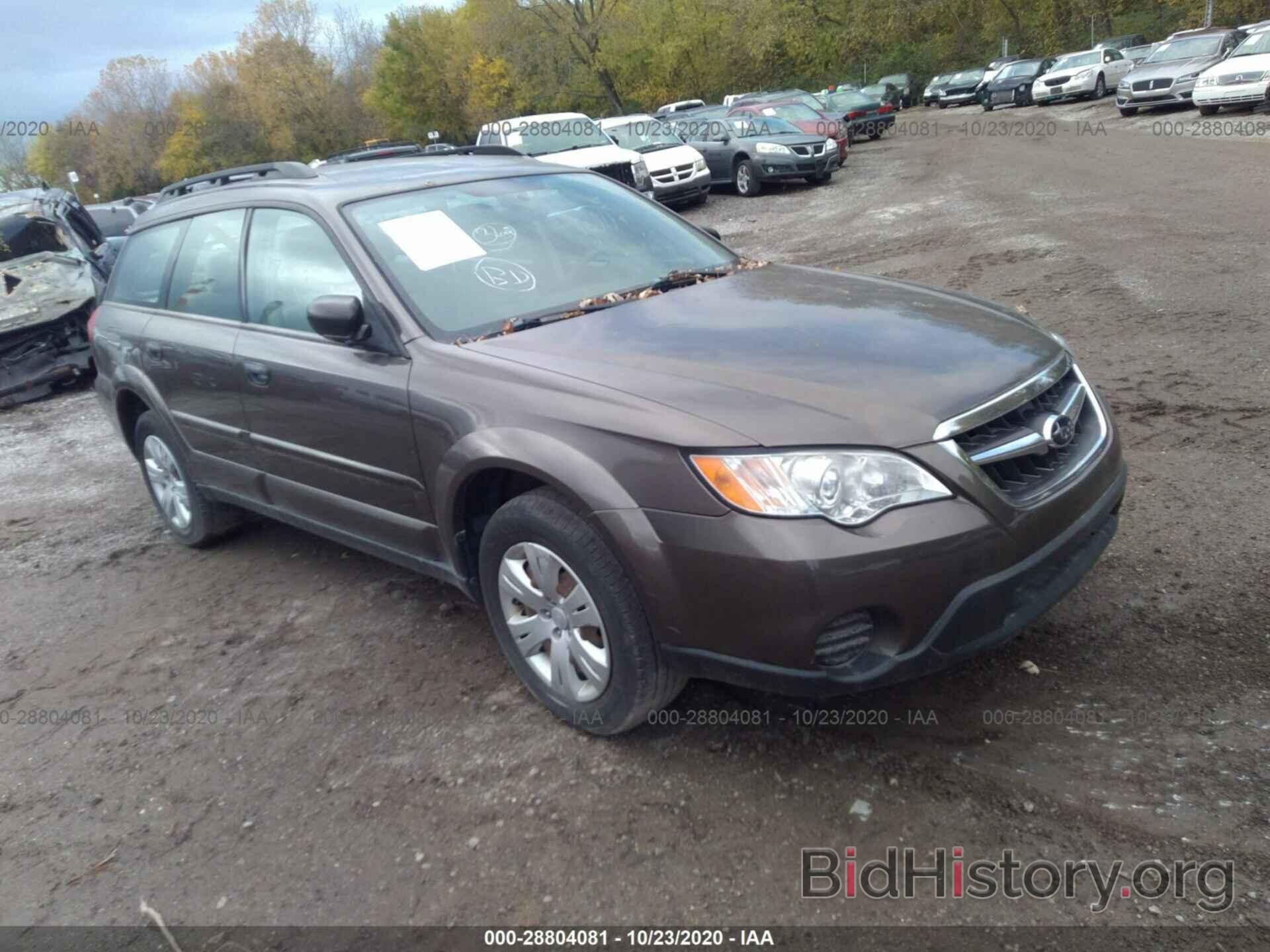 Photo 4S4BP60C797329800 - SUBARU OUTBACK 2009