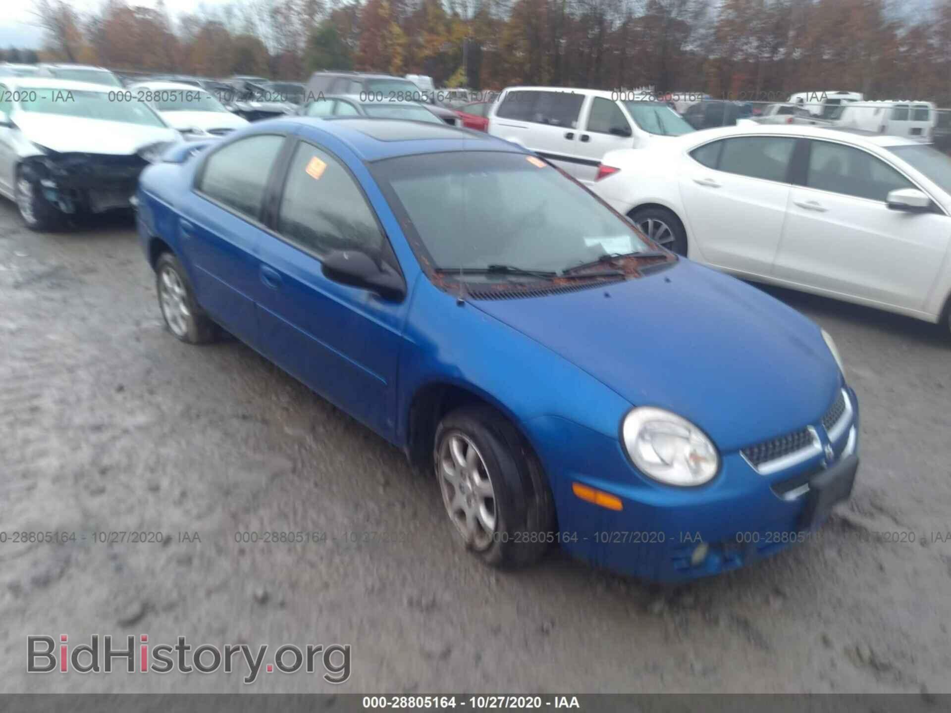 Photo 1B3ES56C55D284080 - DODGE NEON 2005