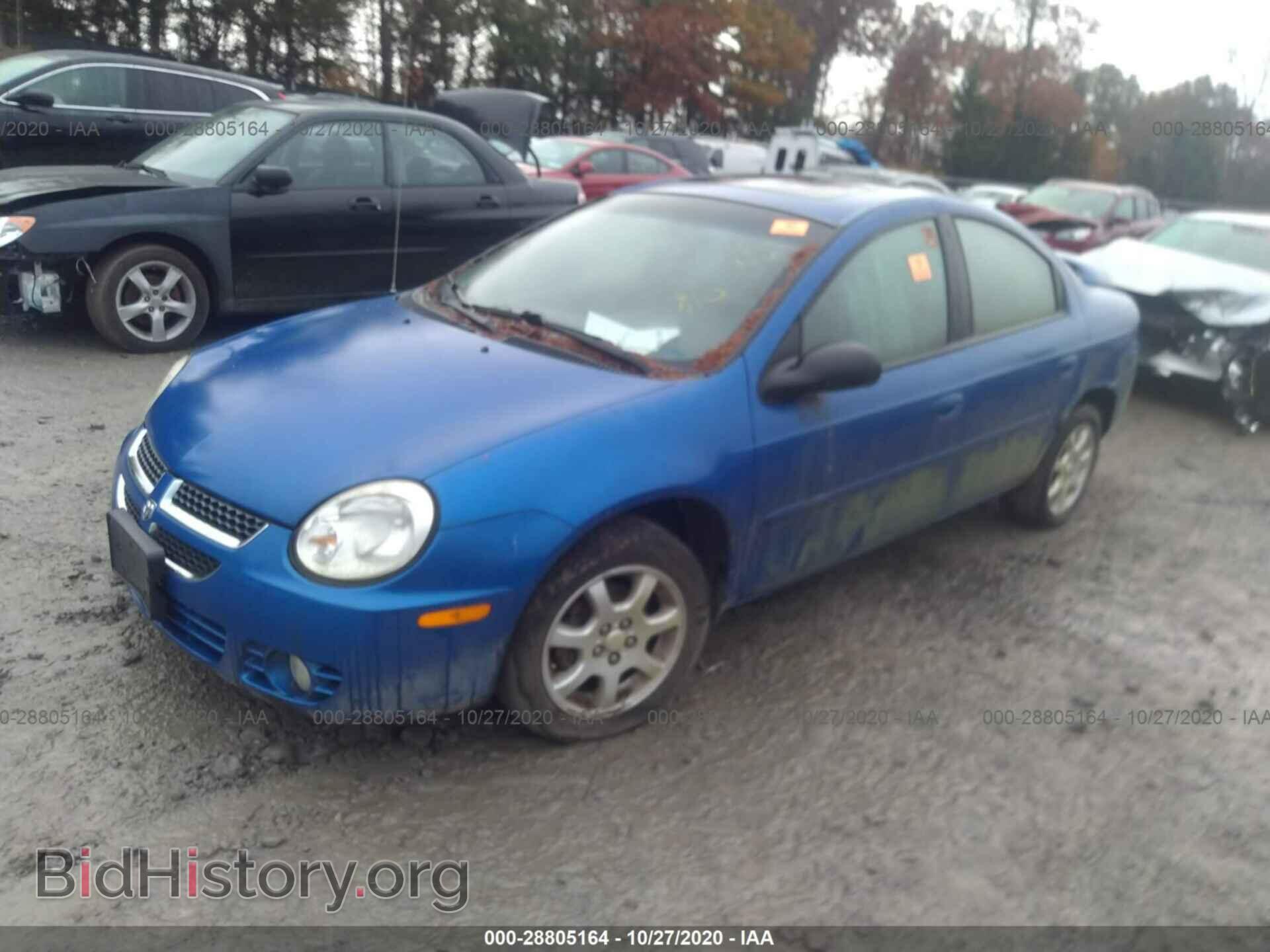 2005 DODGE NEON - VIN: 1B3ES56C55D284080 - Photo 2