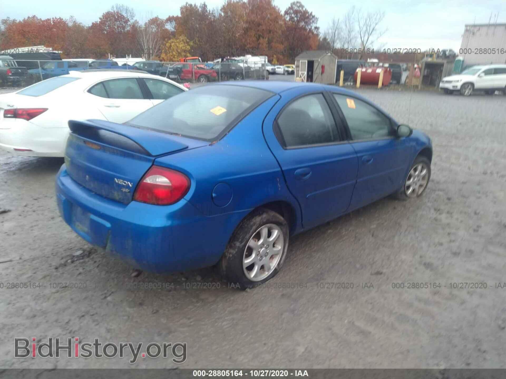 2005 DODGE NEON - VIN: 1B3ES56C55D284080 - Photo 4