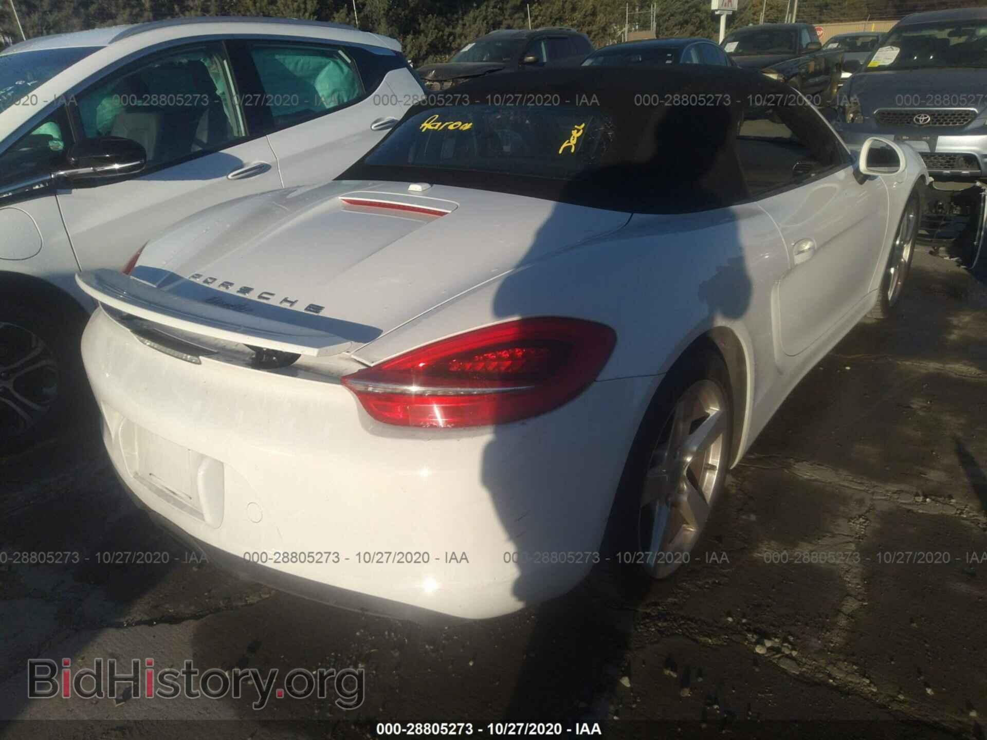 2016 PORSCHE BOXSTER - VIN: WP0CA2A80GS120700 - Фото 4