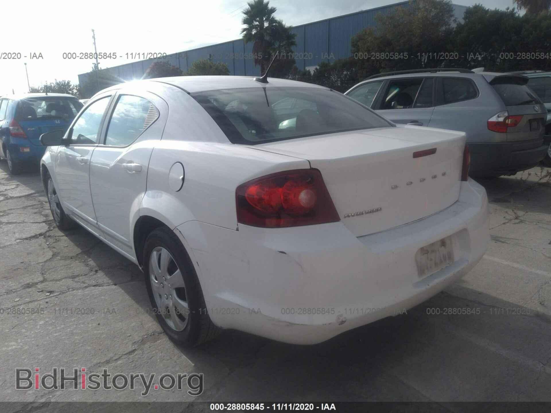 2012 DODGE AVENGER - VIN: 1C3CDZAB0CN167847 - Photo 3