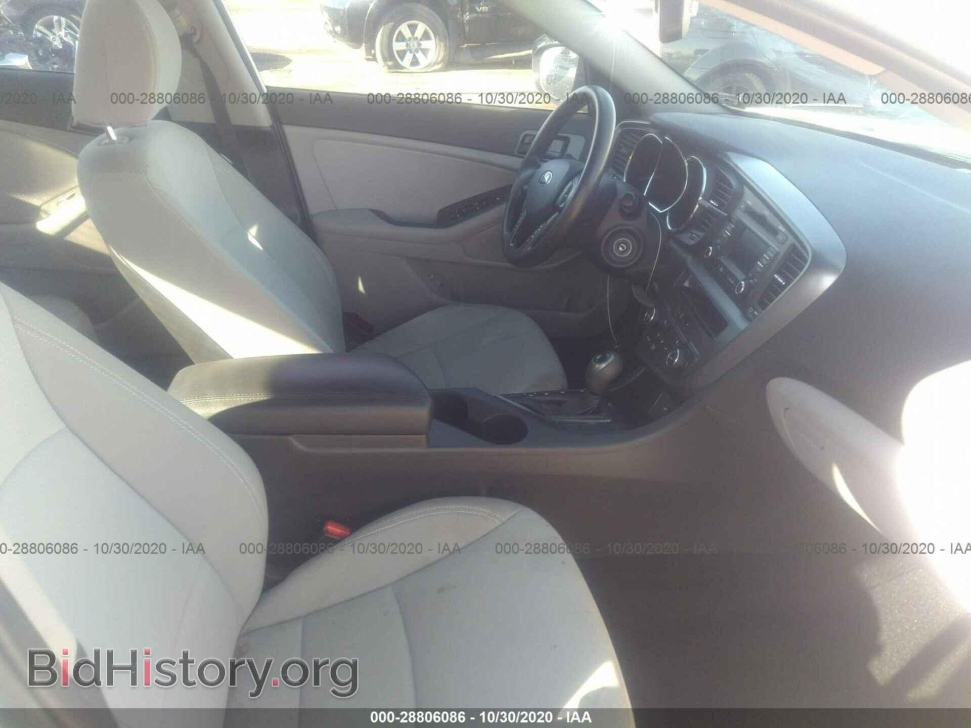 2013 KIA OPTIMA - VIN: KNAGM4A76D5374592 - Photo 5