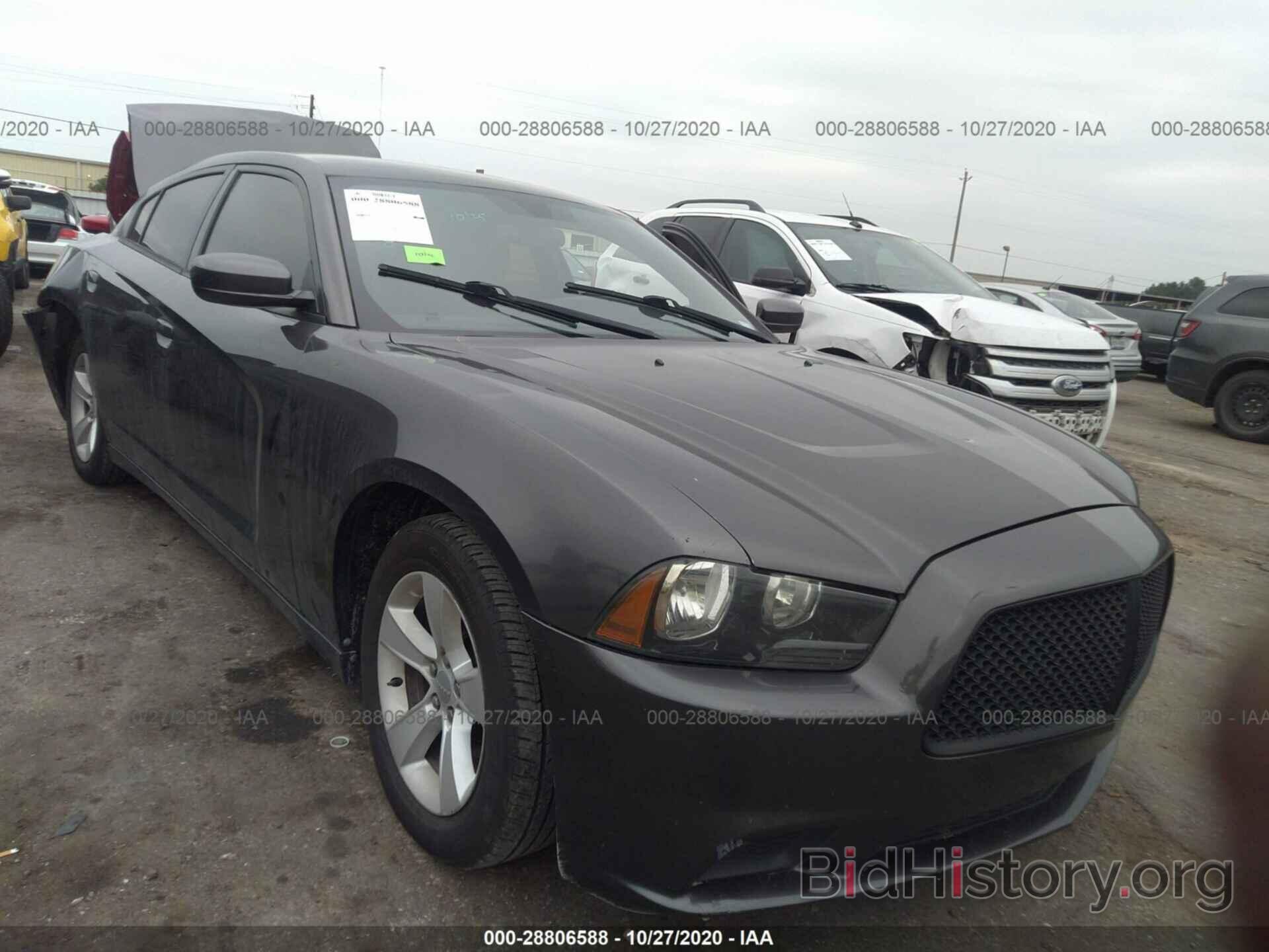 Photo 2C3CDXBG8DH579846 - DODGE CHARGER 2013