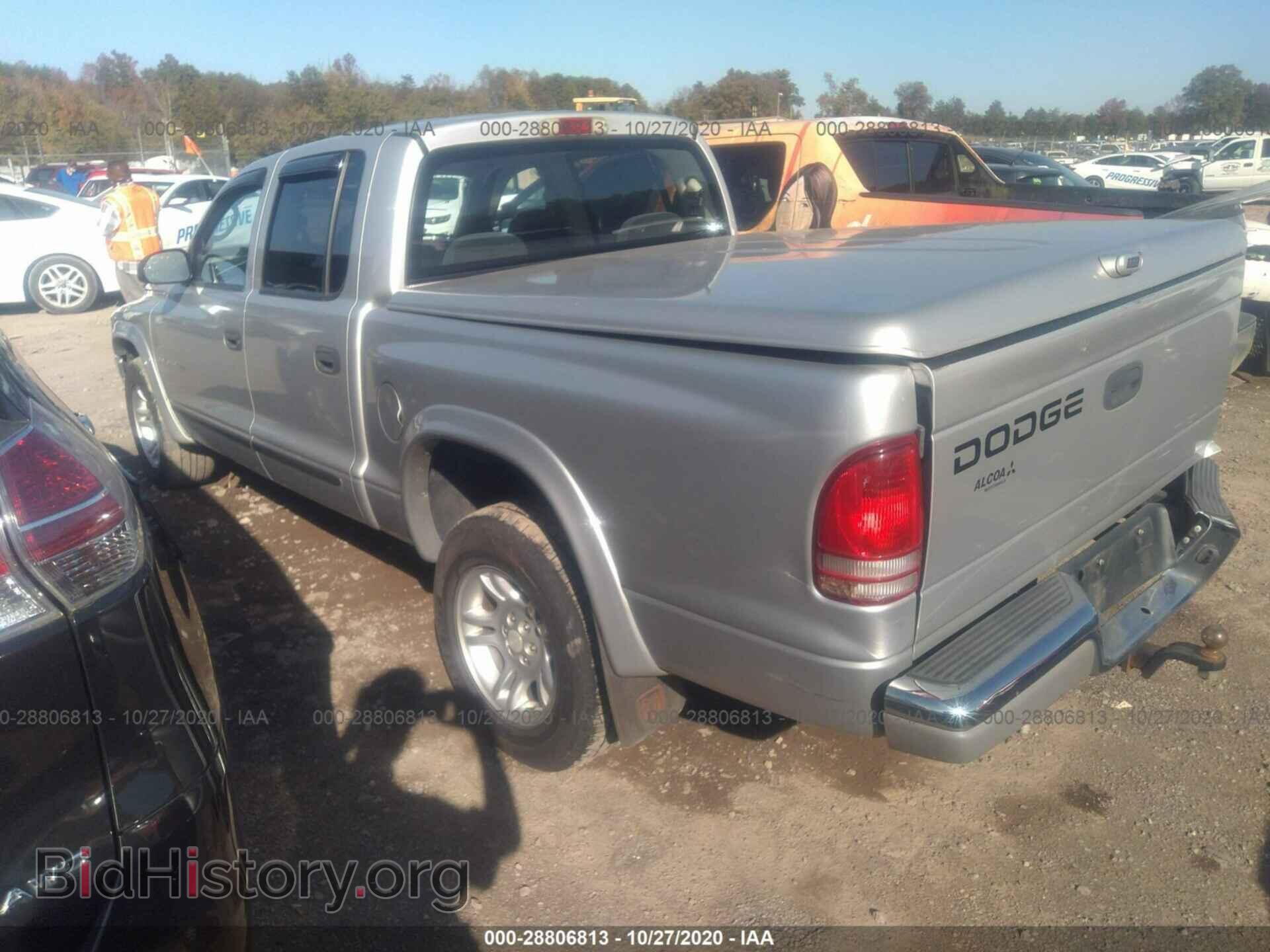 2002 DODGE DAKOTA - VIN: 1B7HL48N52S714988 - Фото 3