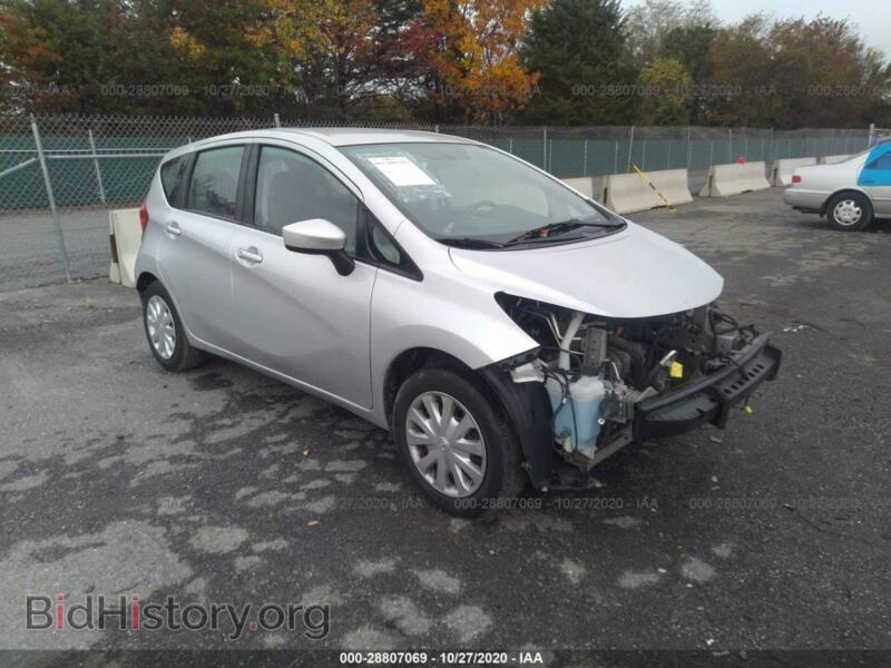 2016 Nissan VERSA NOTE S/S Plus/SV/SR/SL (VIN 3N1CE2CP2GL361622) — photo 1 of 11, IAAI, damage: front end