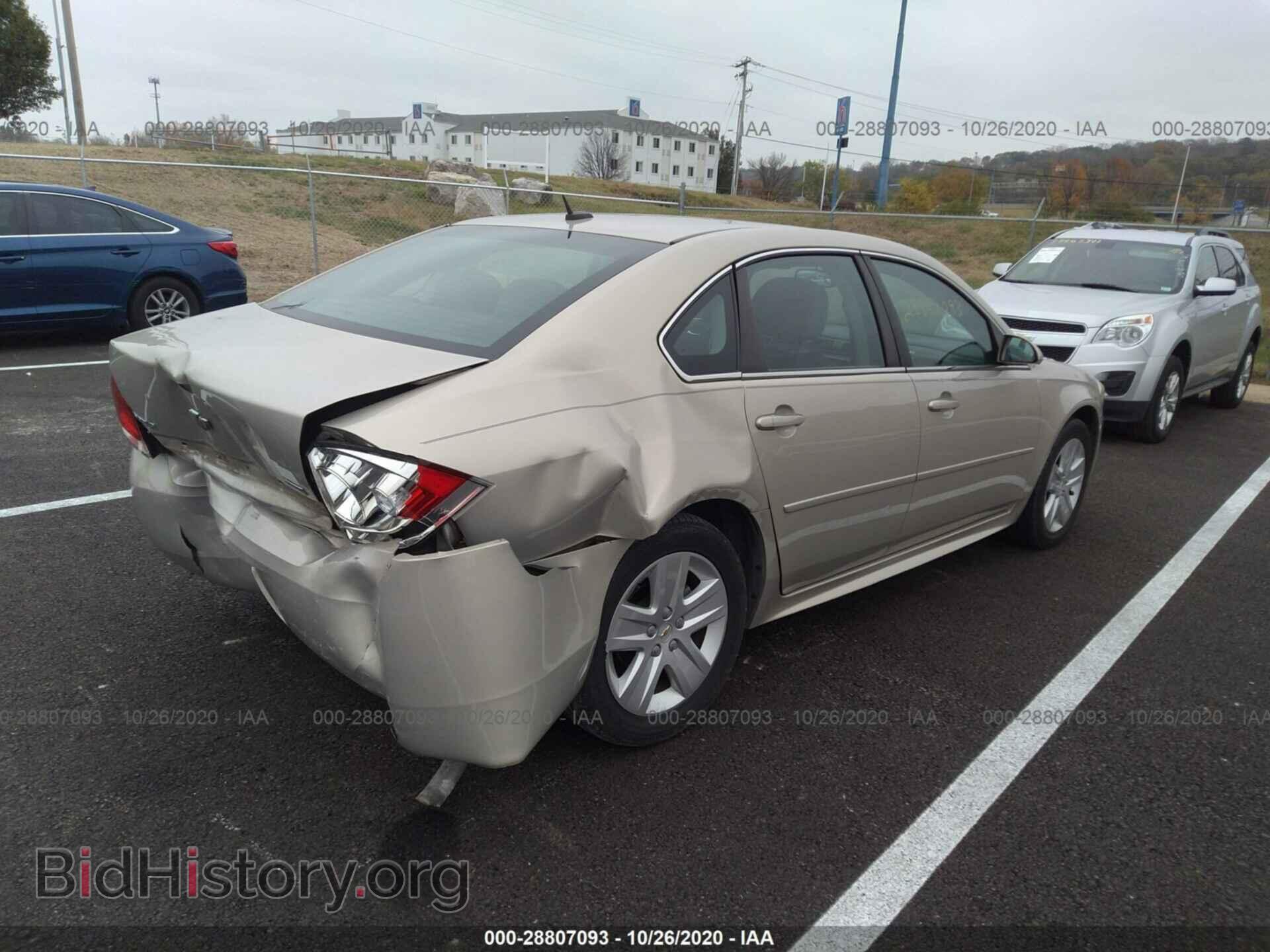 2011 CHEVROLET IMPALA - VIN: 2G1WA5EK8B1164496 - Фото 4