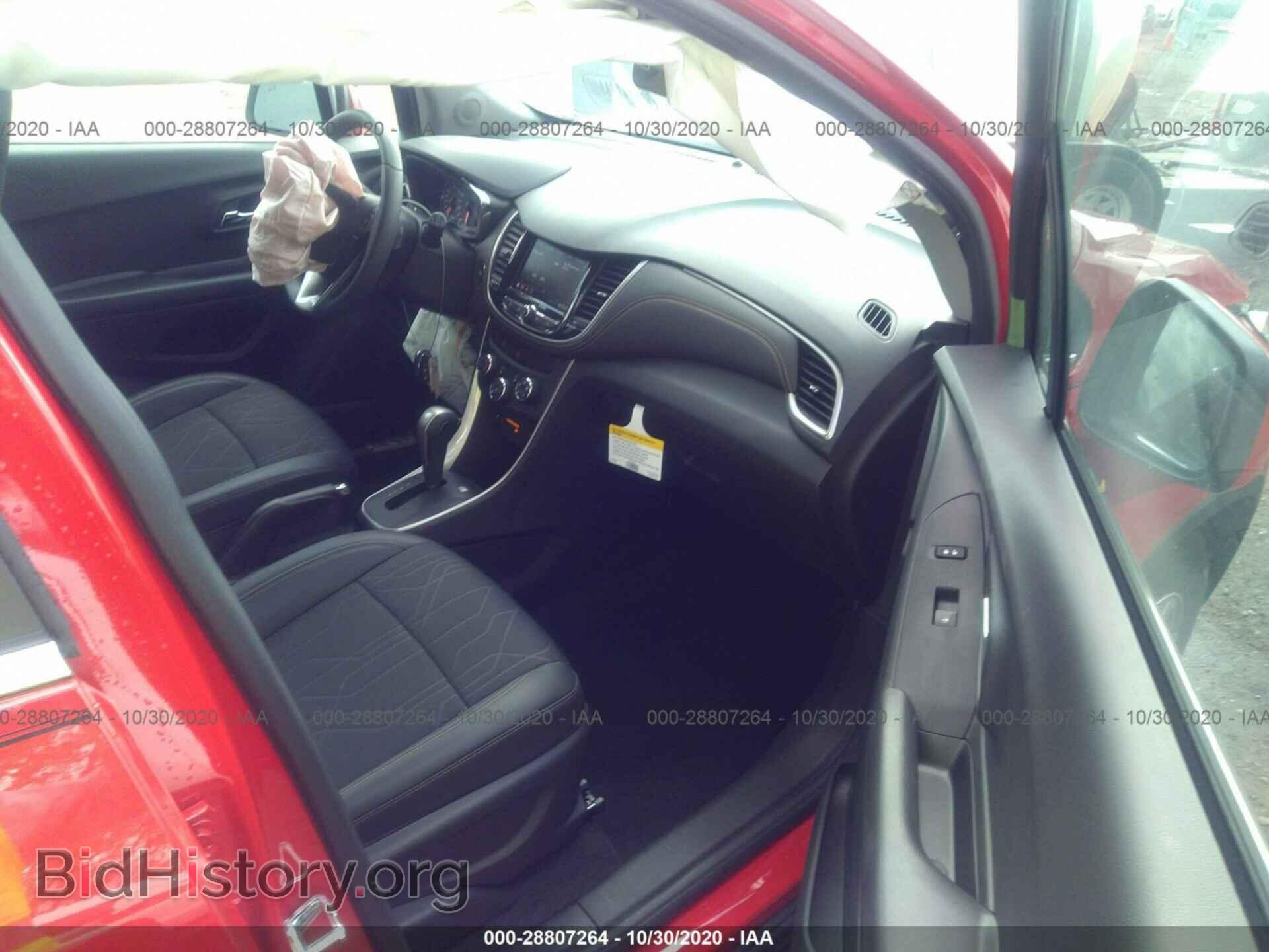2020 CHEVROLET TRAX - VIN: KL7CJLSB1LB338877 - Фото 5