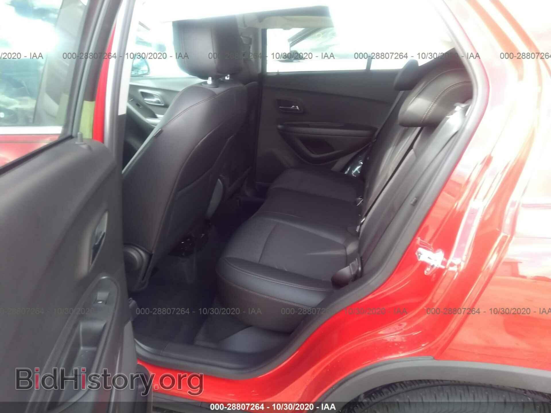 2020 CHEVROLET TRAX - VIN: KL7CJLSB1LB338877 - Фото 8