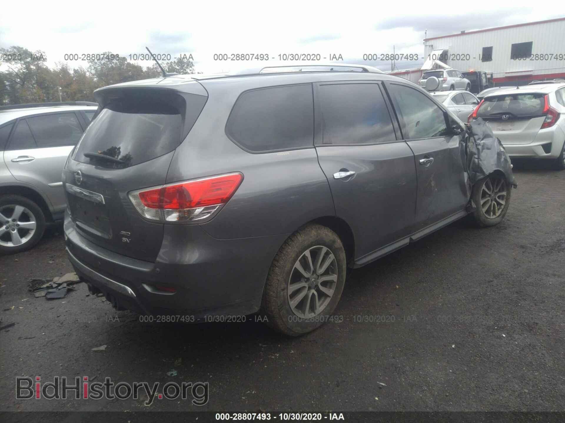 2015 NISSAN PATHFINDER - VIN: 5N1AR2MM4FC644820 - Фото 4