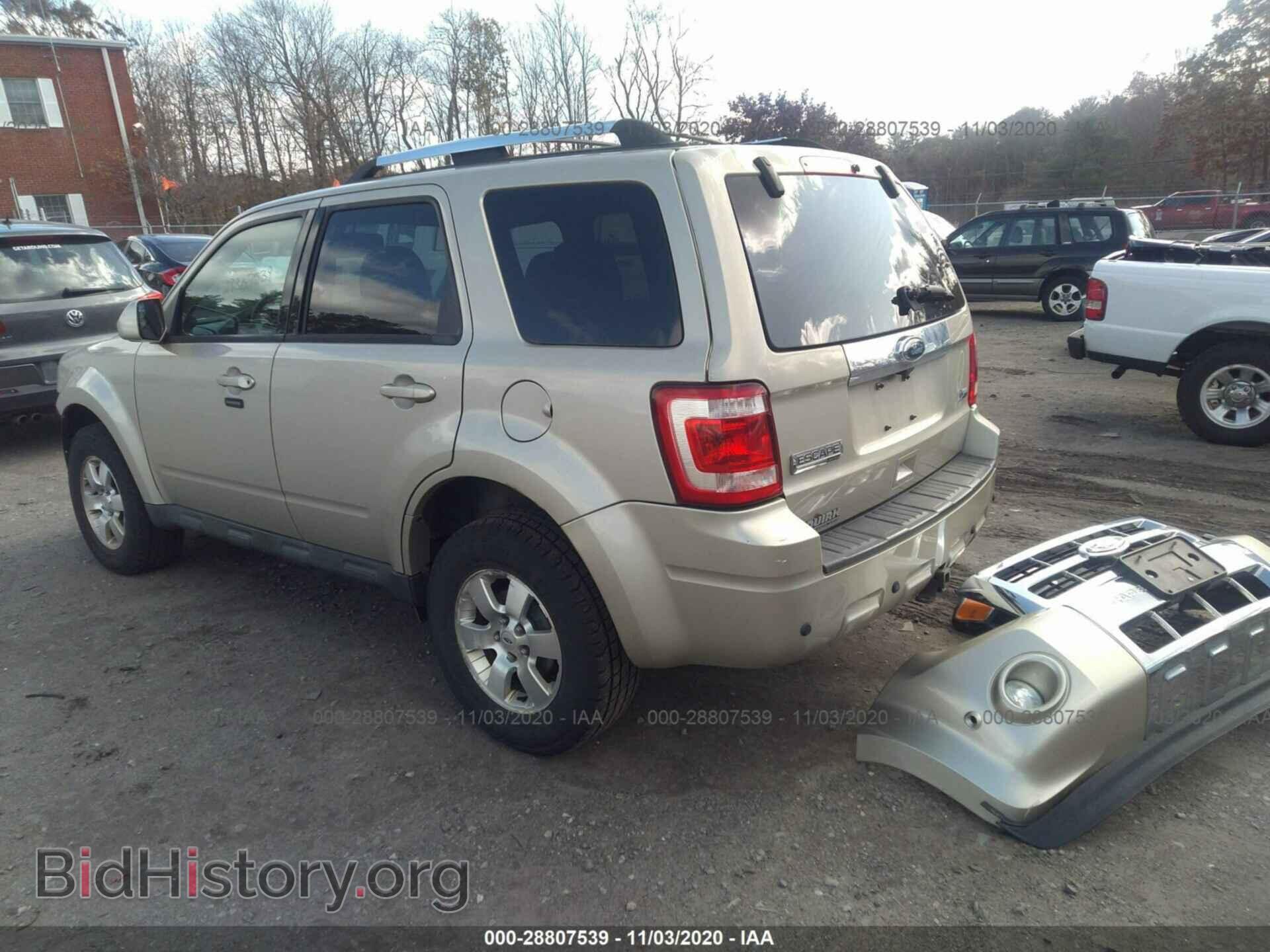 2011 FORD ESCAPE - VIN: 1FMCU9EG3BKA18345 - Photo 3