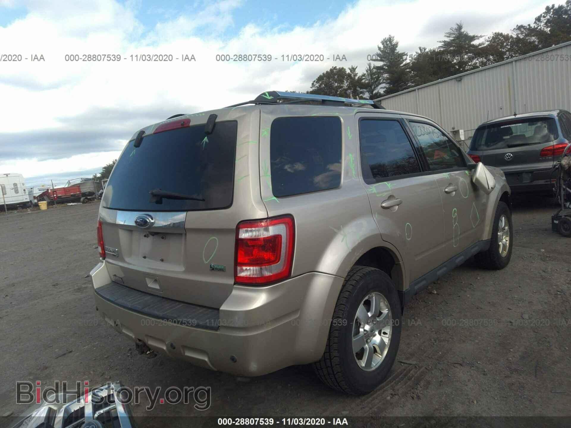 2011 FORD ESCAPE - VIN: 1FMCU9EG3BKA18345 - Photo 4