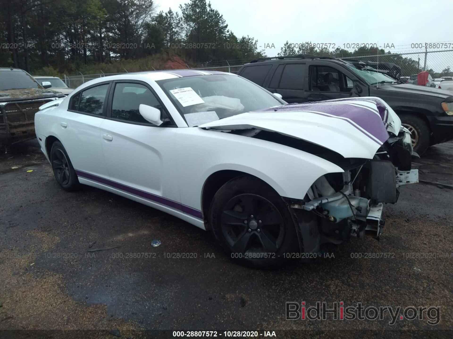 Photo 2C3CDXBG4DH518140 - DODGE CHARGER 2013