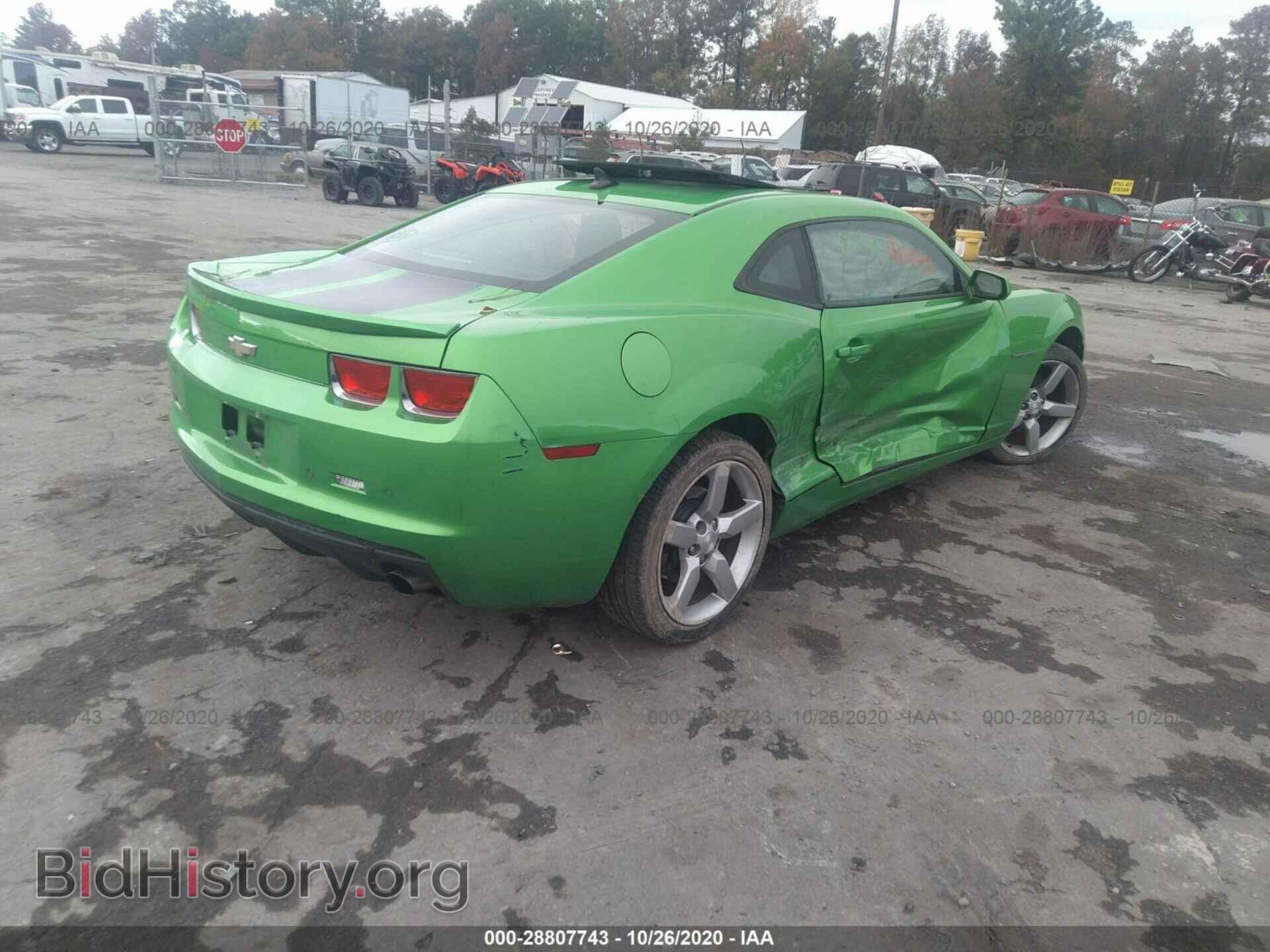 2010 CHEVROLET CAMARO - VIN: 2G1FB1EV7A9200534 - Фото 4