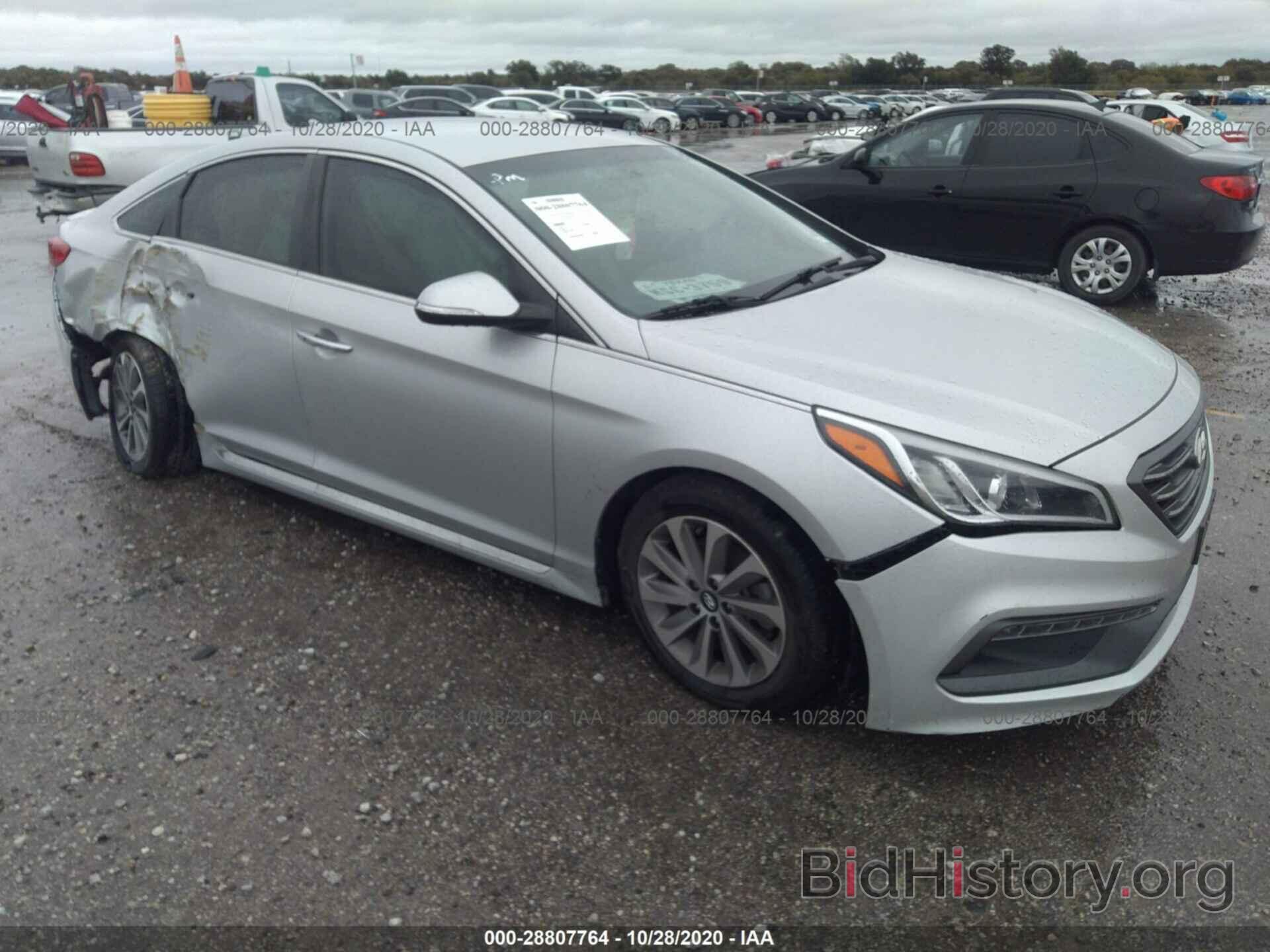 Photo 5NPE34AF3FH106171 - HYUNDAI SONATA 2015