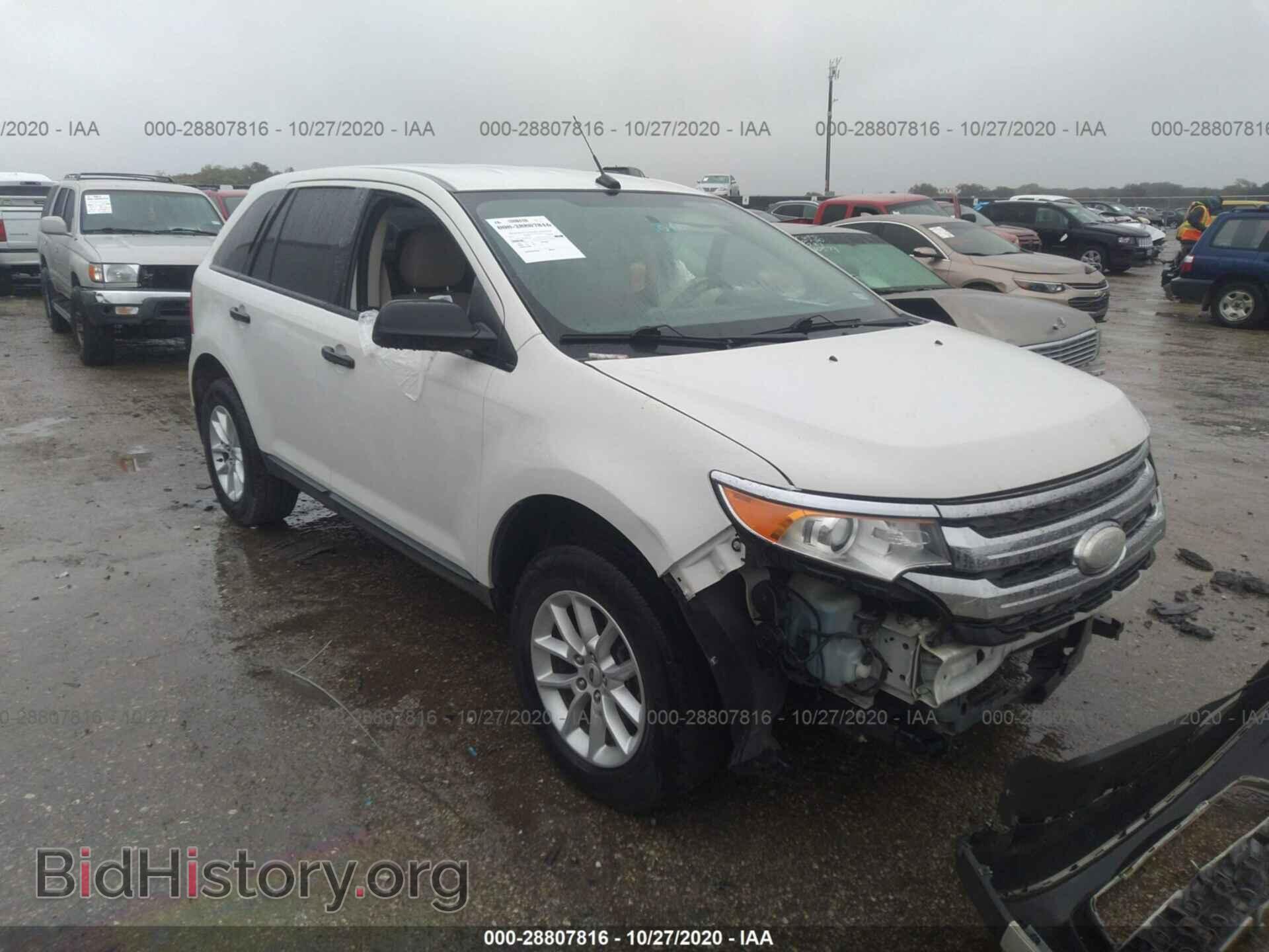 Фотография 2FMDK3GC8DBB13322 - FORD EDGE 2013