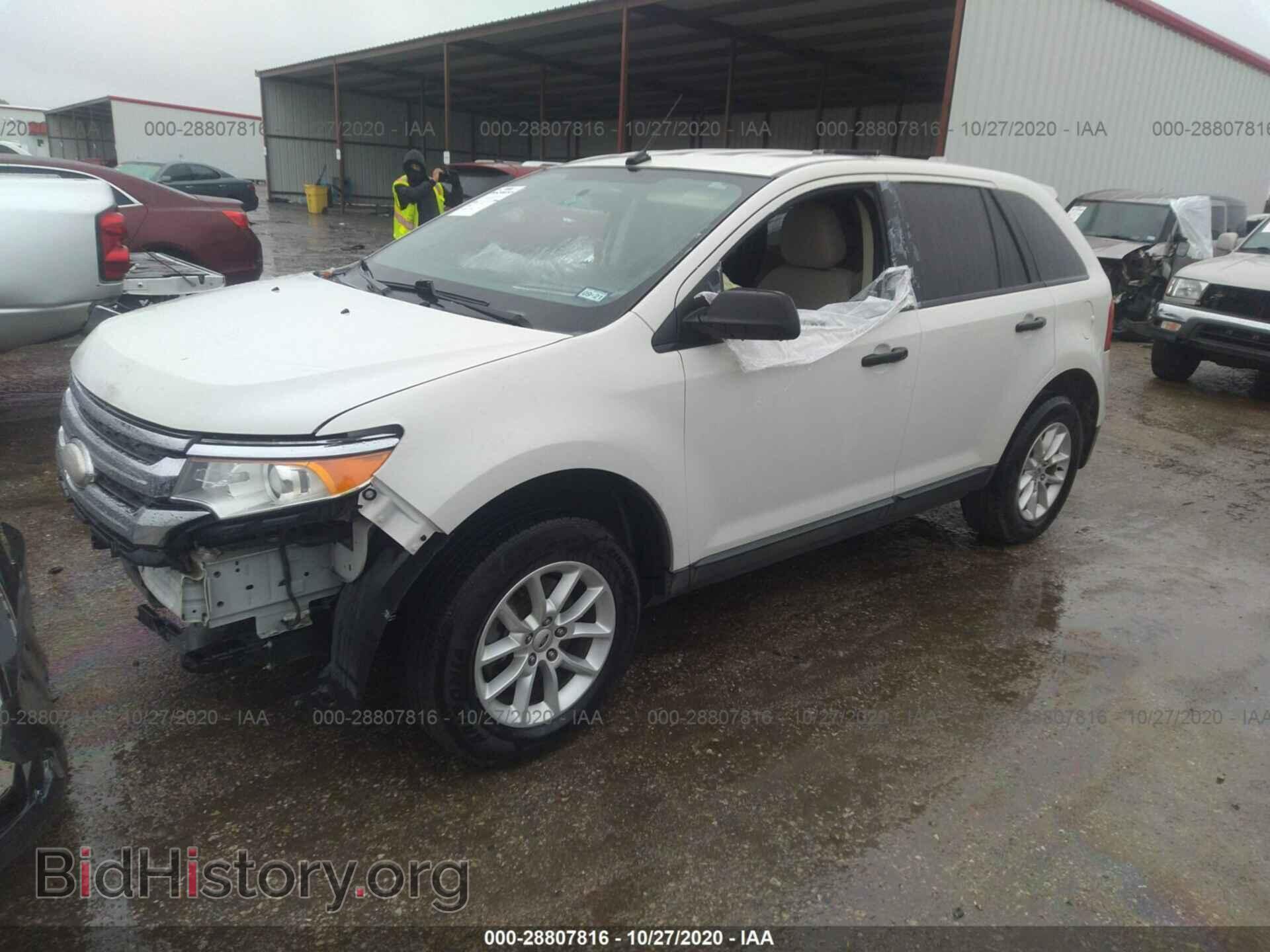 2013 FORD EDGE - VIN: 2FMDK3GC8DBB13322 - Photo 2