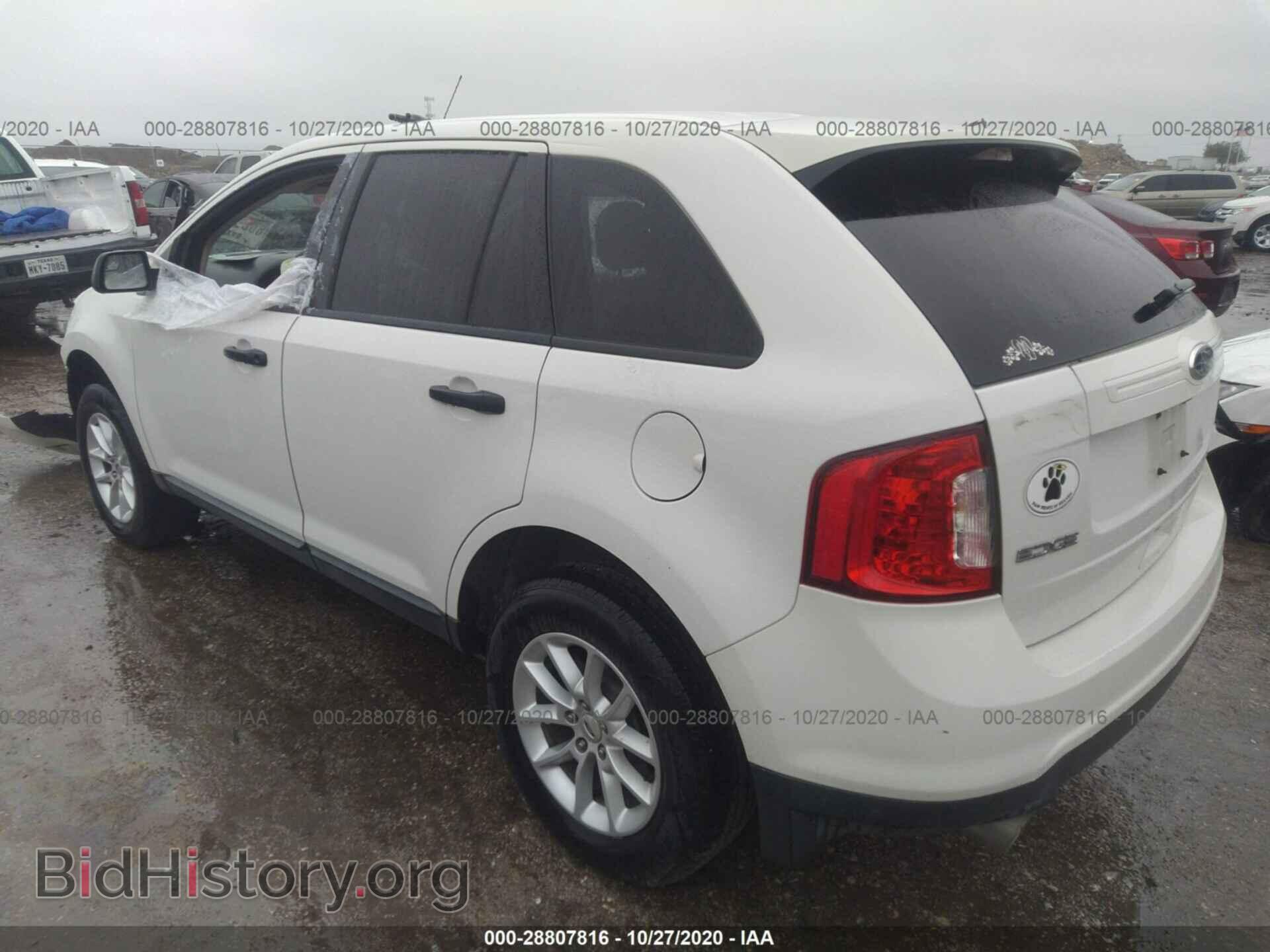 2013 FORD EDGE - VIN: 2FMDK3GC8DBB13322 - Photo 3