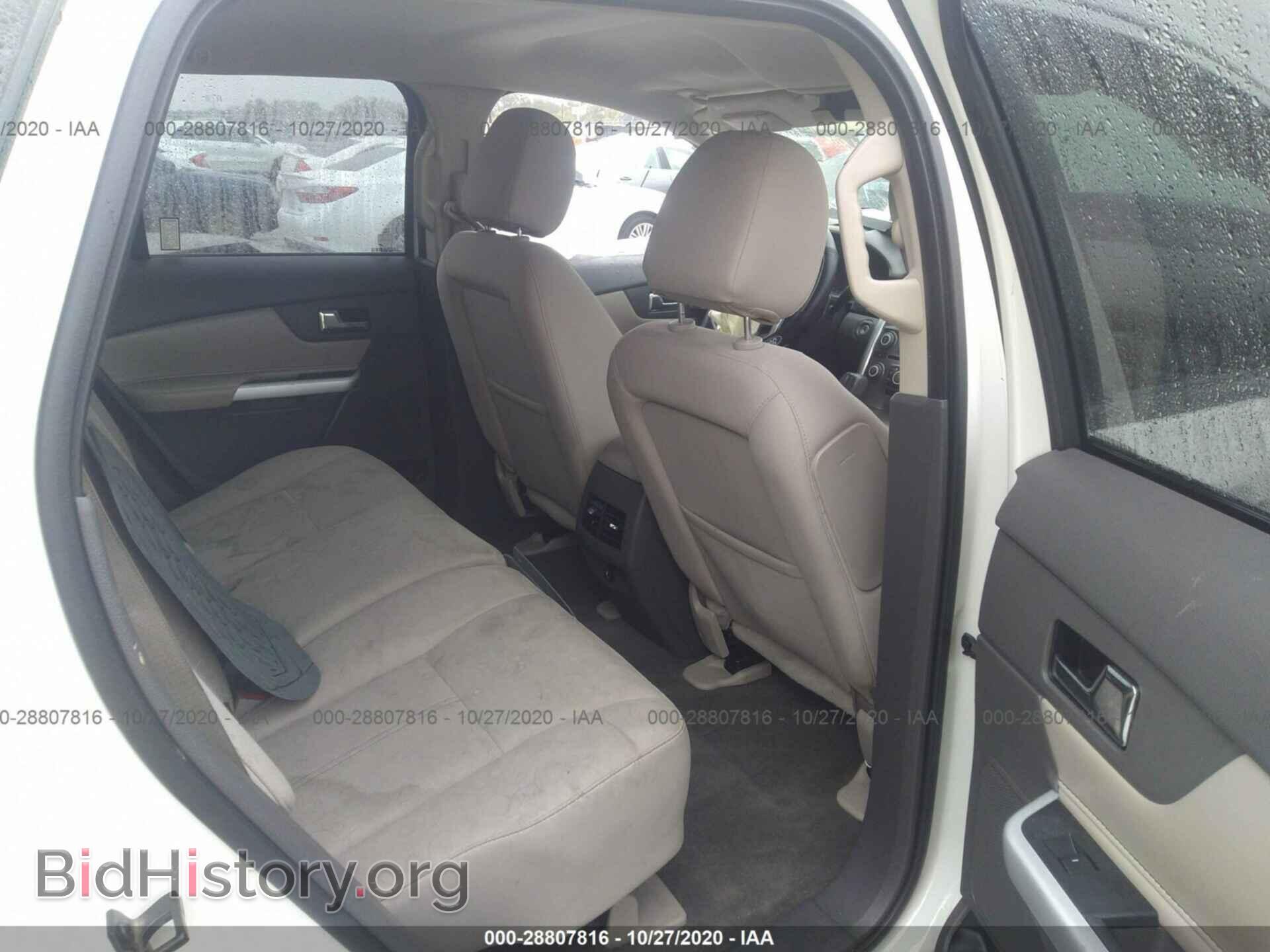 2013 FORD EDGE - VIN: 2FMDK3GC8DBB13322 - Photo 8