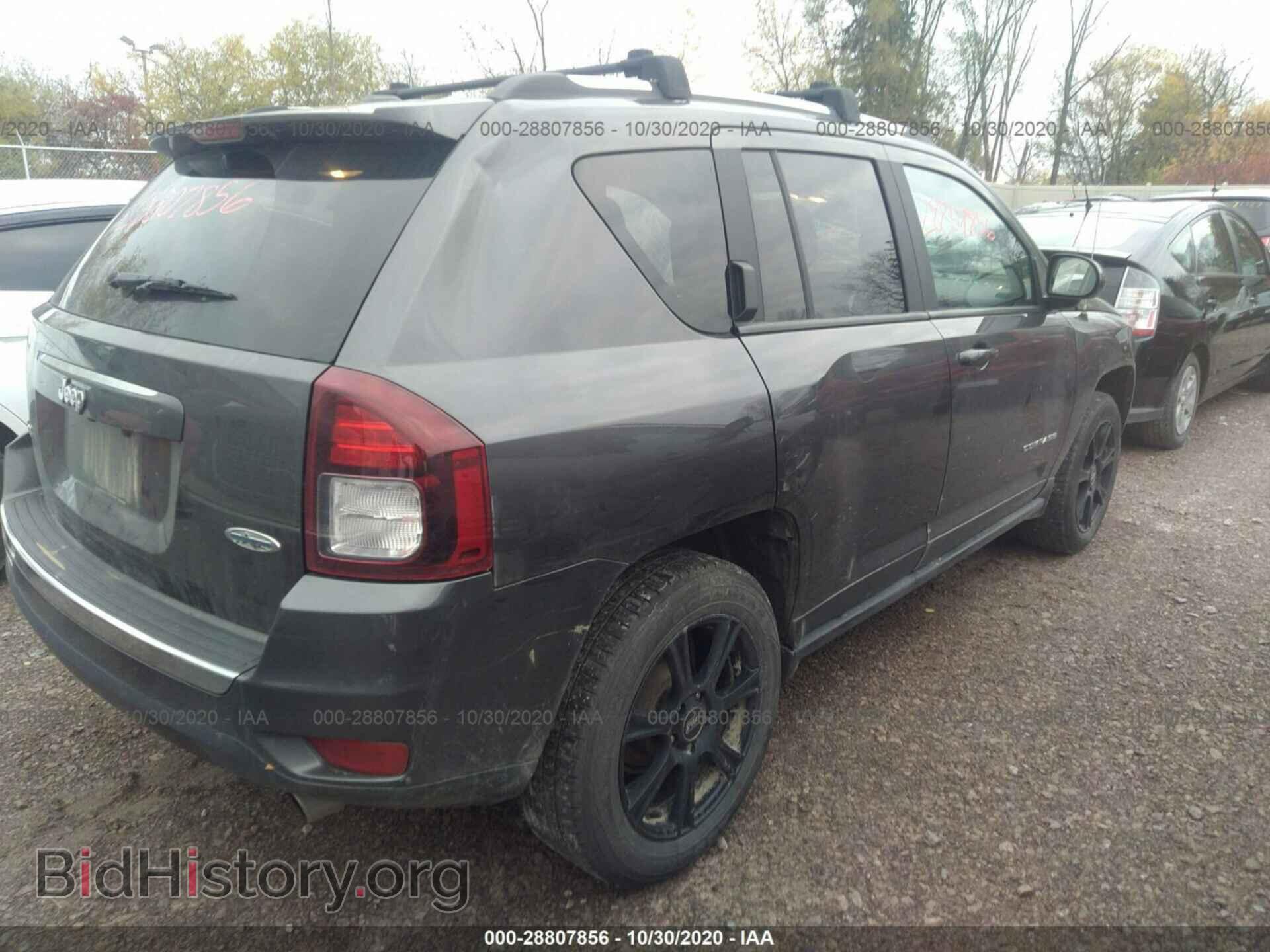 2017 JEEP COMPASS - VIN: 1C4NJDEB6HD139509 - Фото 4