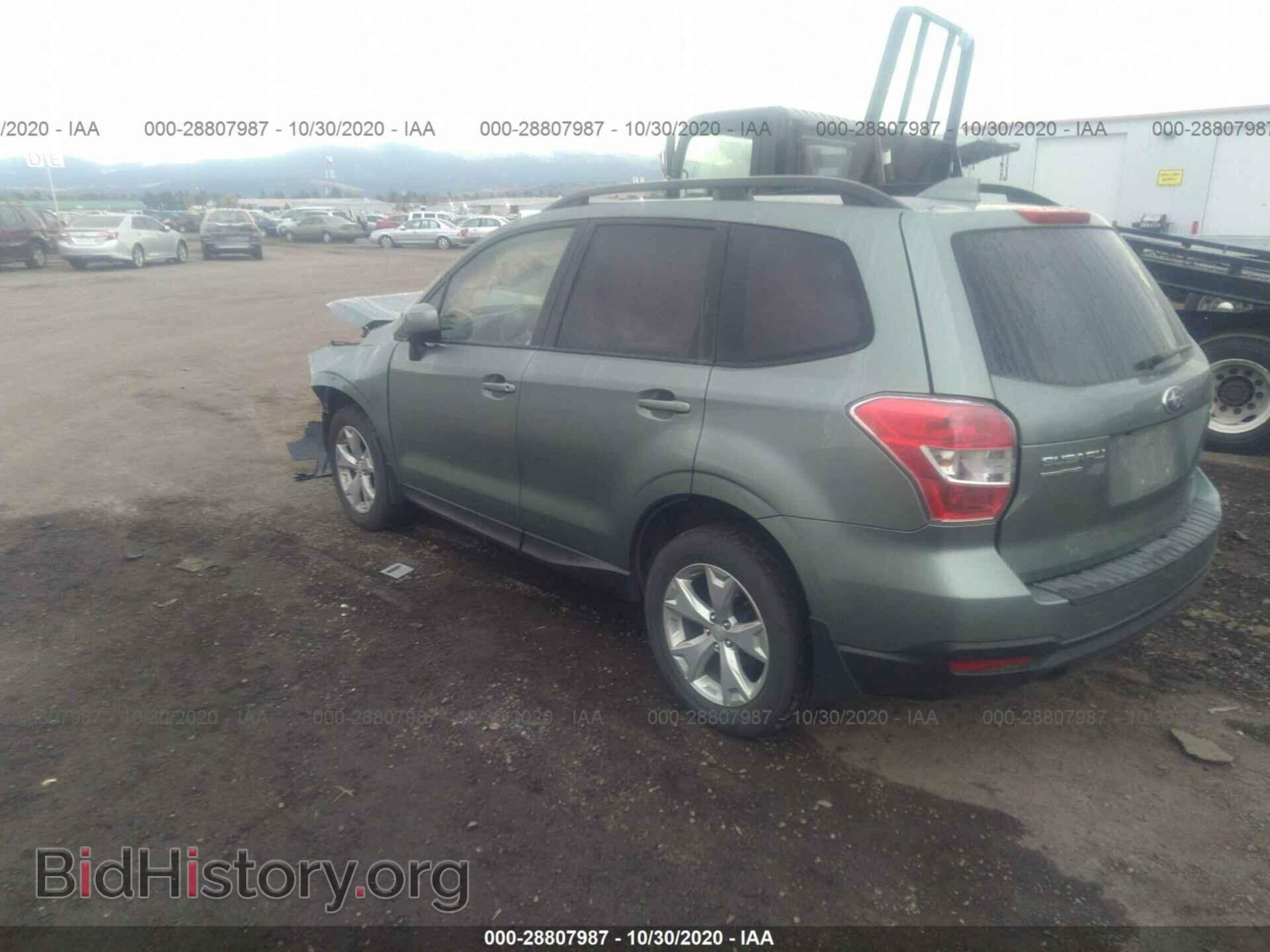2016 SUBARU FORESTER - VIN: JF2SJADC0GH502049 - Фото 3