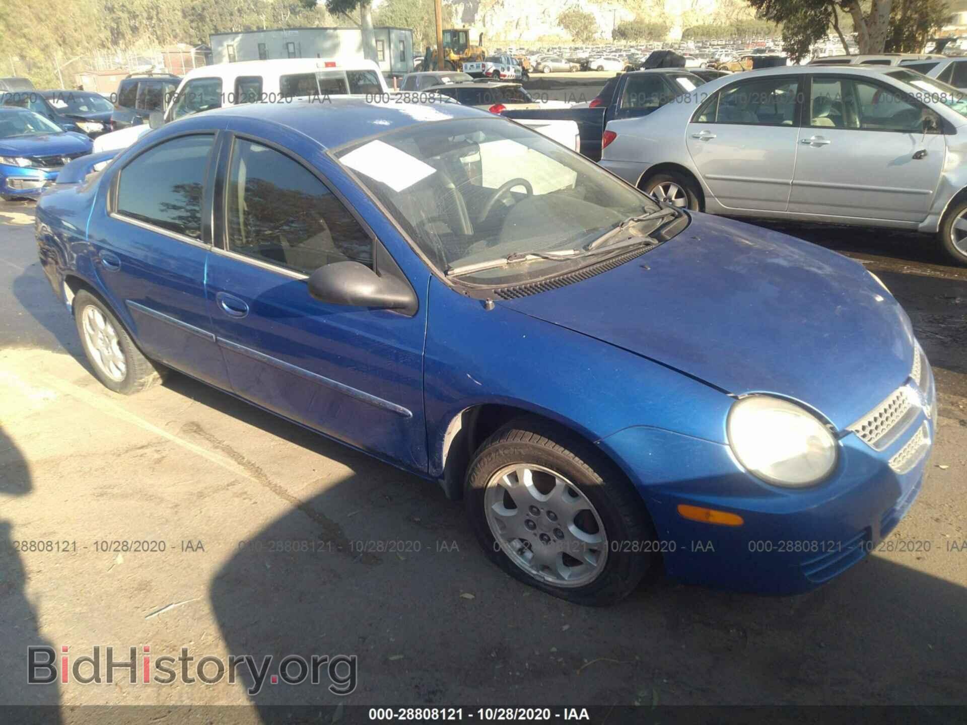 Photo 1B3ES56C15D199561 - DODGE NEON 2005