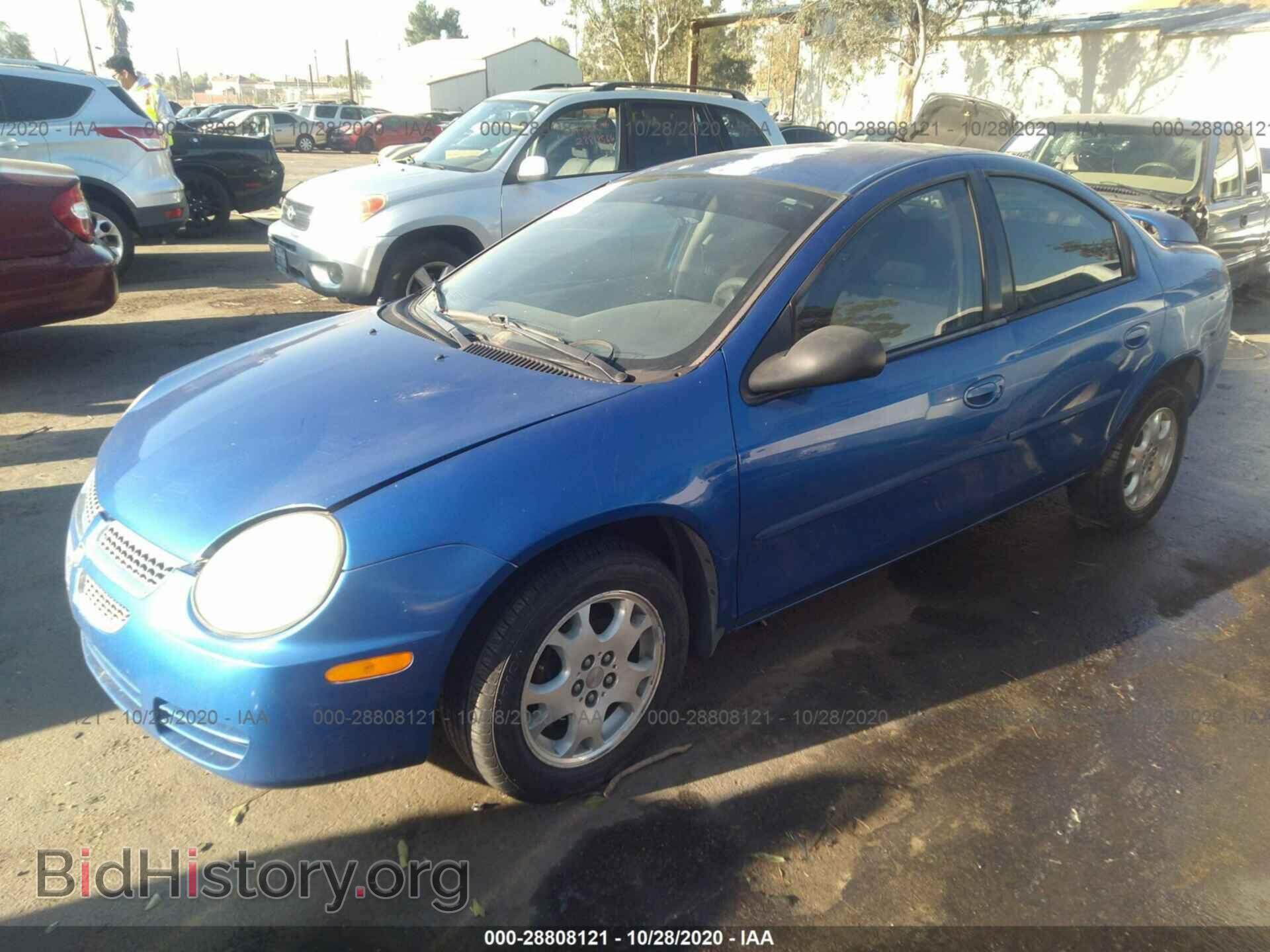 2005 DODGE NEON - VIN: 1B3ES56C15D199561 - Фото 2