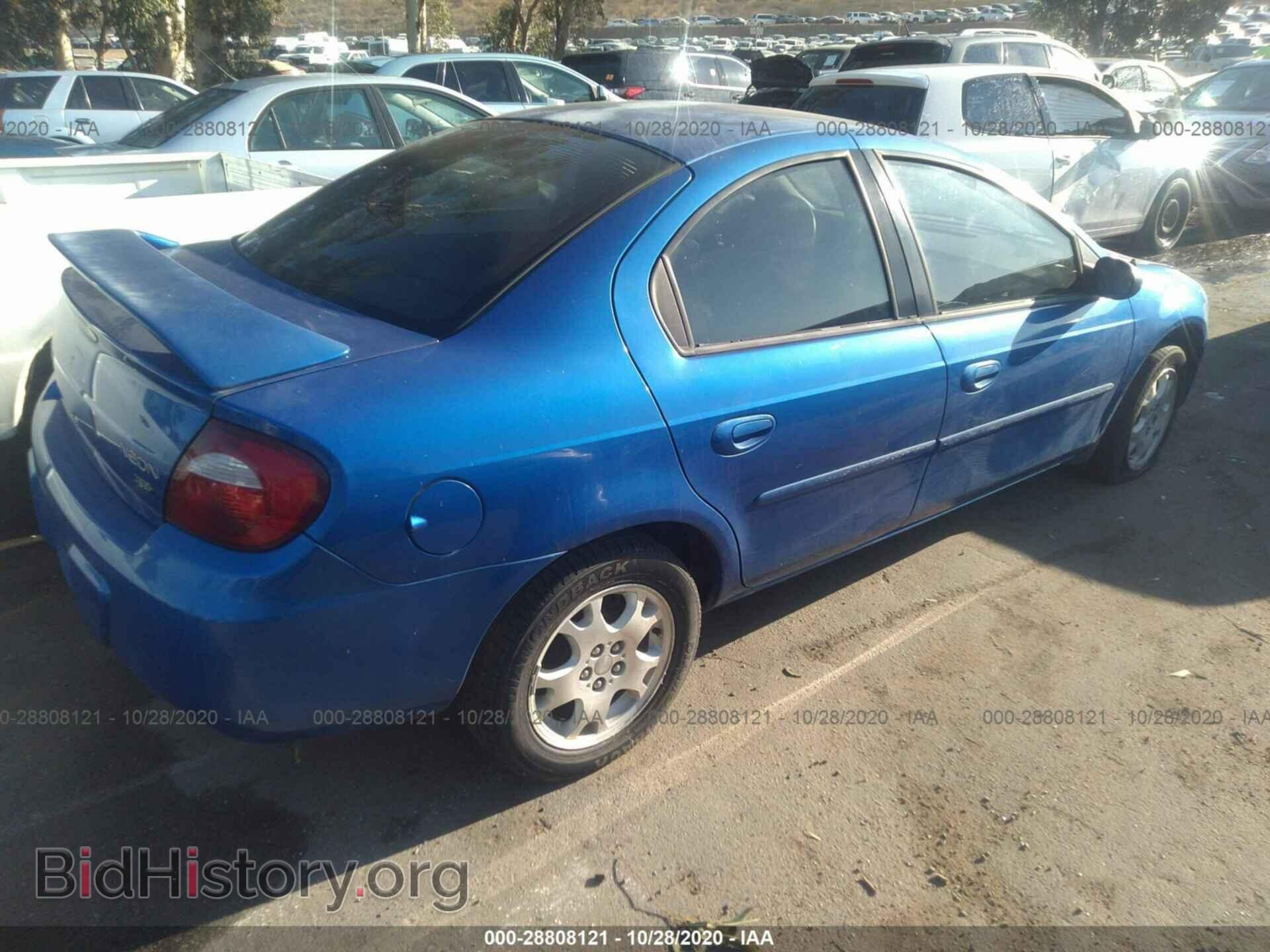 2005 DODGE NEON - VIN: 1B3ES56C15D199561 - Фото 4