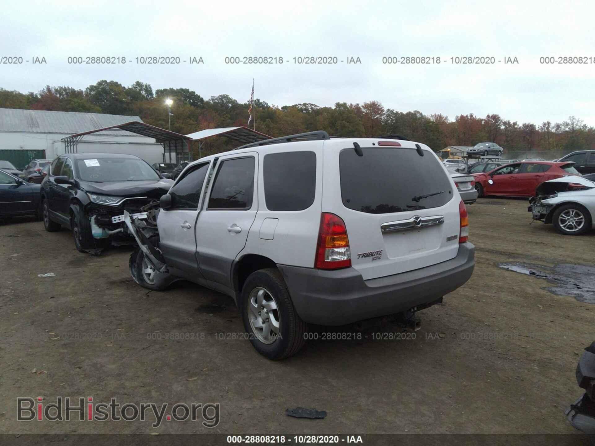 2002 MAZDA TRIBUTE - VIN: 4F2YU07B22KM10689 - Фото 3