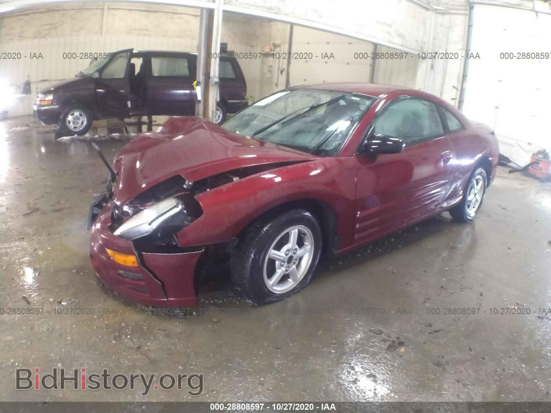 2003 MITSUBISHI ECLIPSE - VIN: 4A3AC34G03E062720 - Фото 2