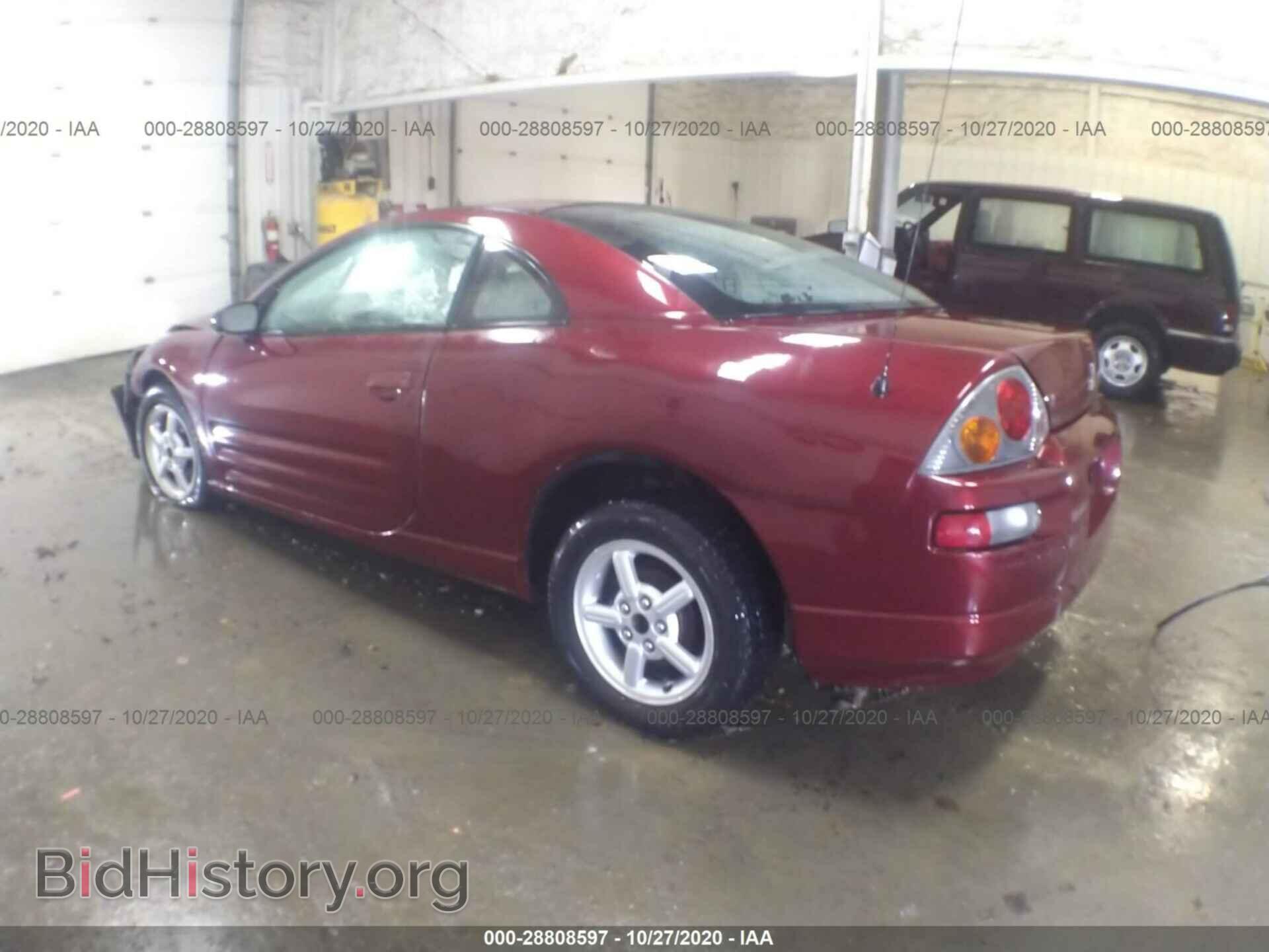2003 MITSUBISHI ECLIPSE - VIN: 4A3AC34G03E062720 - Фото 3