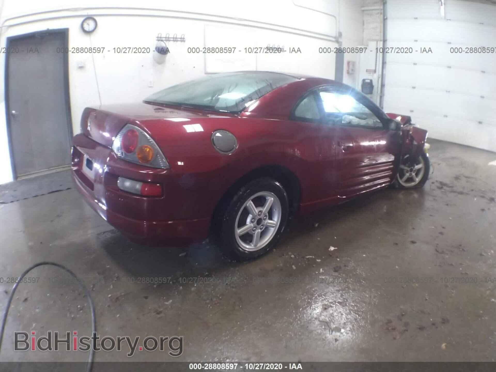 2003 MITSUBISHI ECLIPSE - VIN: 4A3AC34G03E062720 - Фото 4
