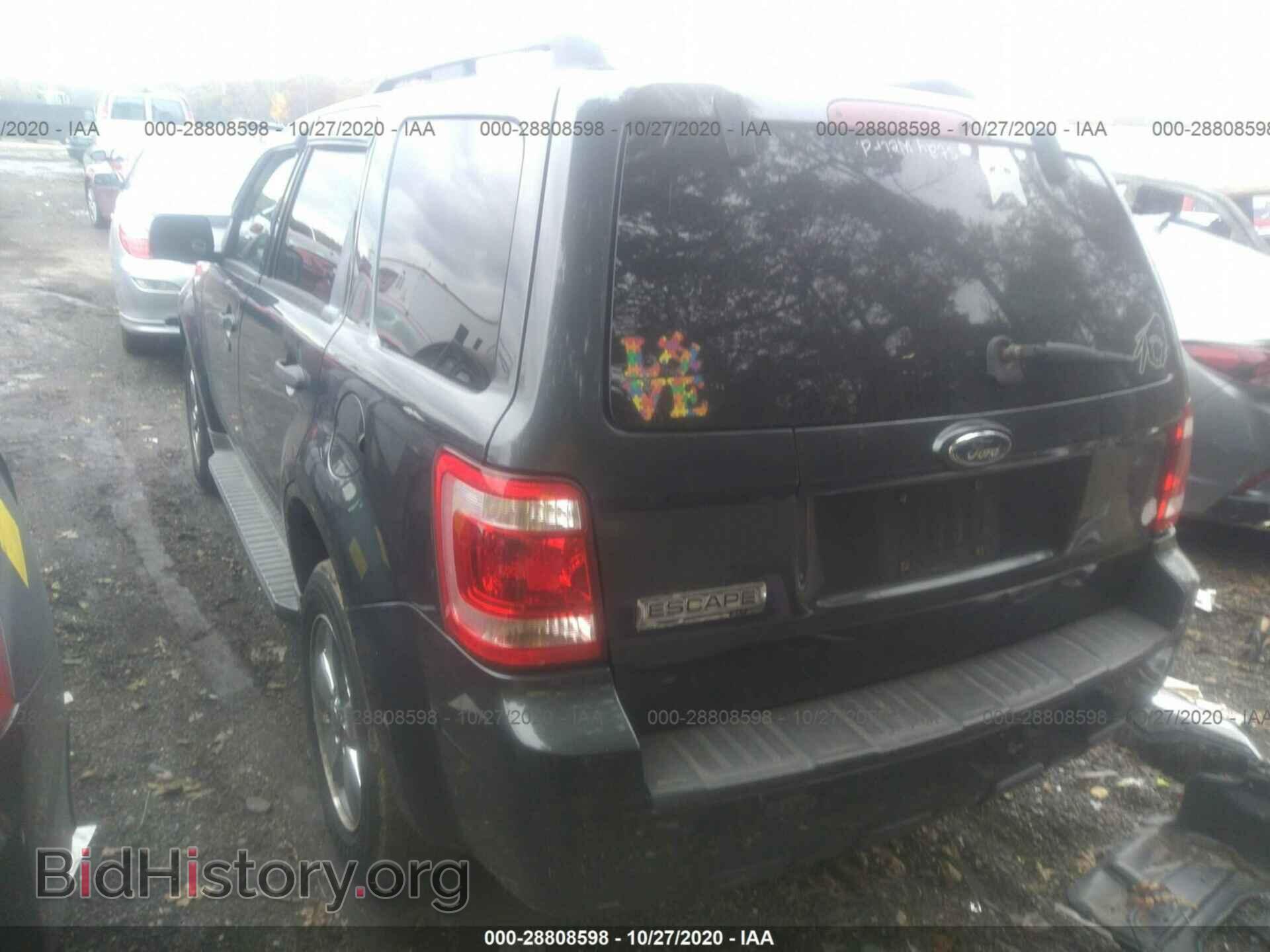 2009 FORD ESCAPE - VIN: 1FMCU03769KD00441 - Фото 3