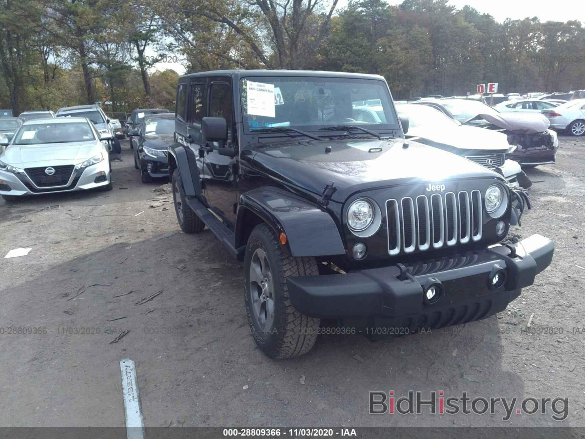 Photo 1C4HJWEG1JL930160 - JEEP WRANGLER JK UNLIMITED 2018