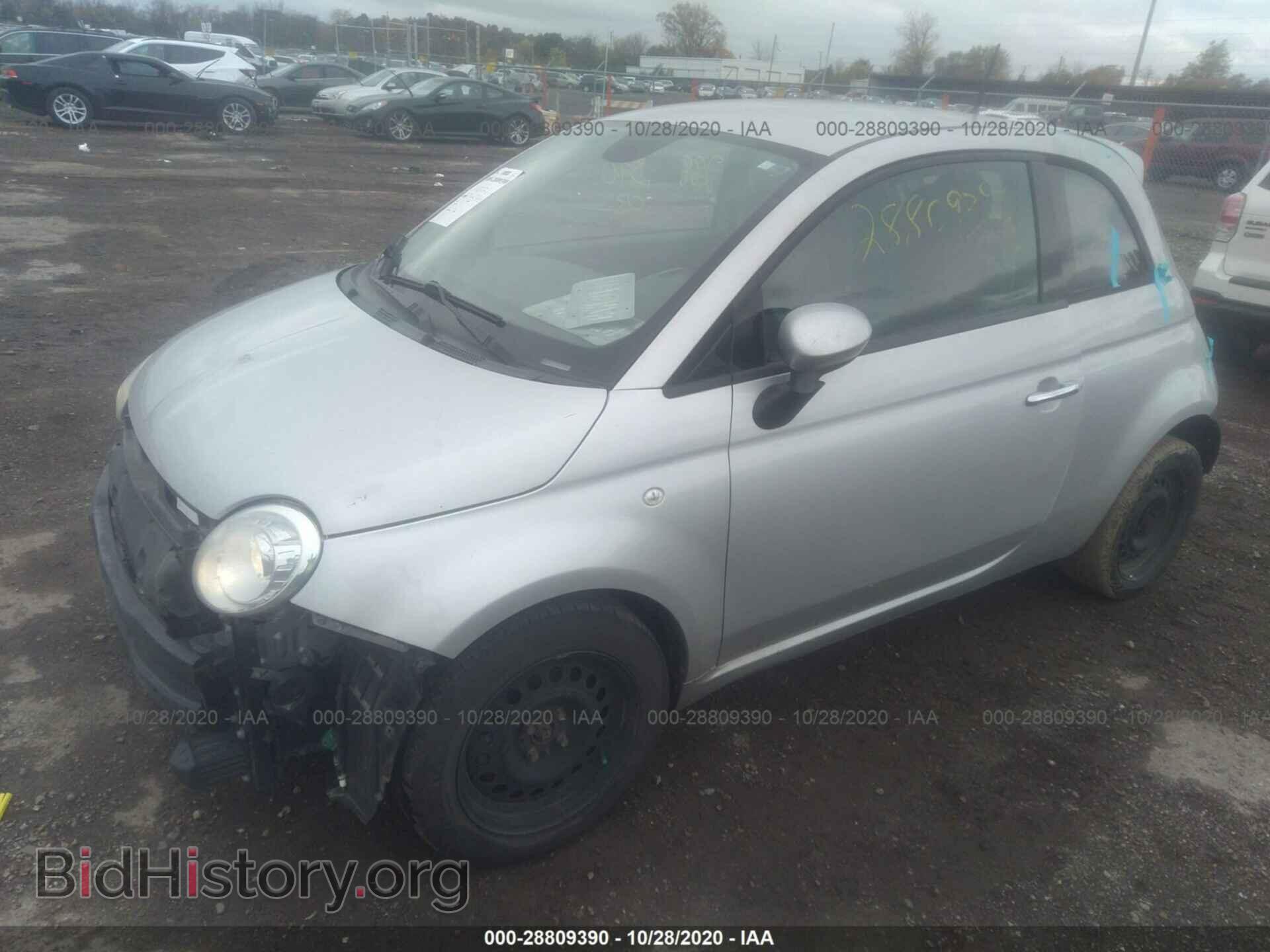 2014 FIAT 500 - VIN: 3C3CFFAR7ET276055 - Photo 2