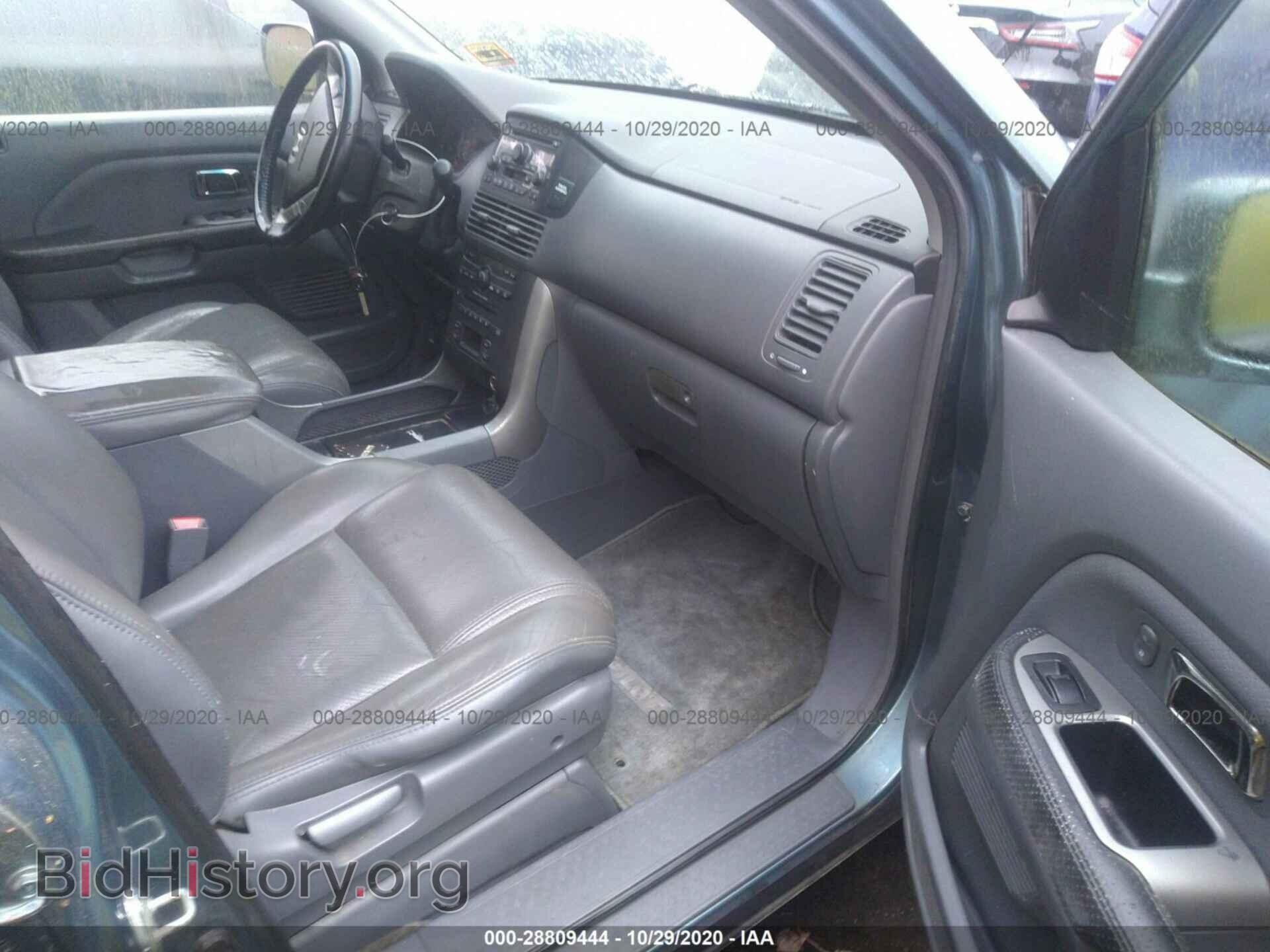 2005 HONDA PILOT - VIN: 2HKYF18545H521837 - Фото 5