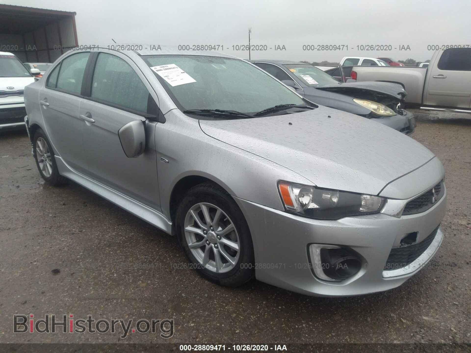 Фотография JA32U2FUXGU002455 - MITSUBISHI LANCER 2016