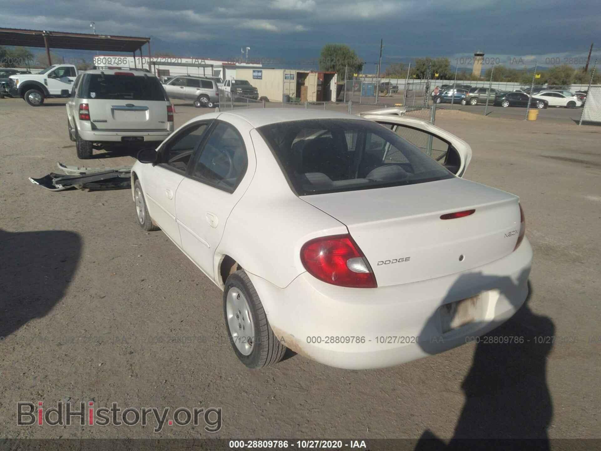 2002 DODGE NEON - VIN: 1B3ES26C72D522991 - Фото 3