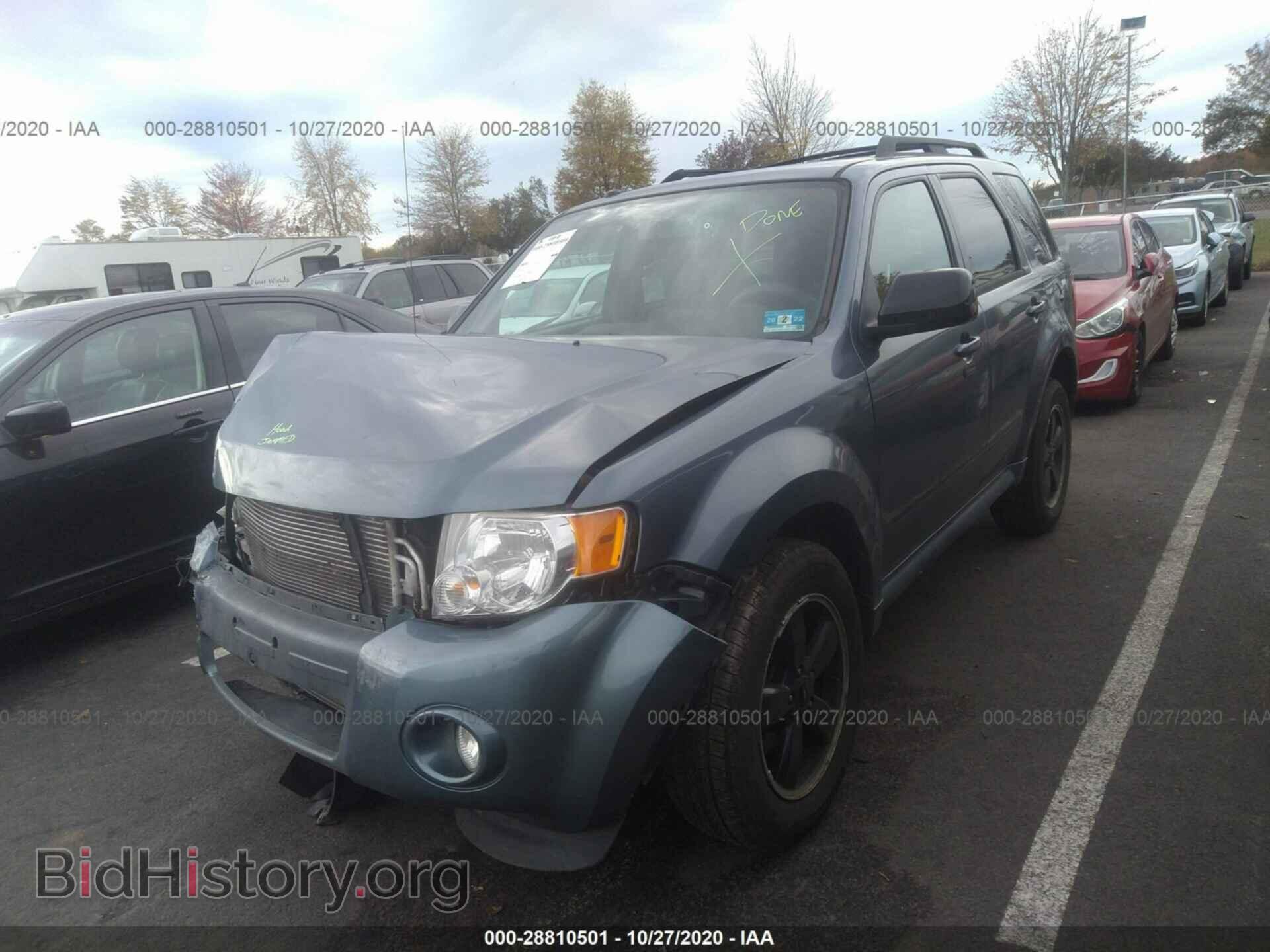 2011 FORD ESCAPE - VIN: 1FMCU9D77BKA20357 - Фото 2