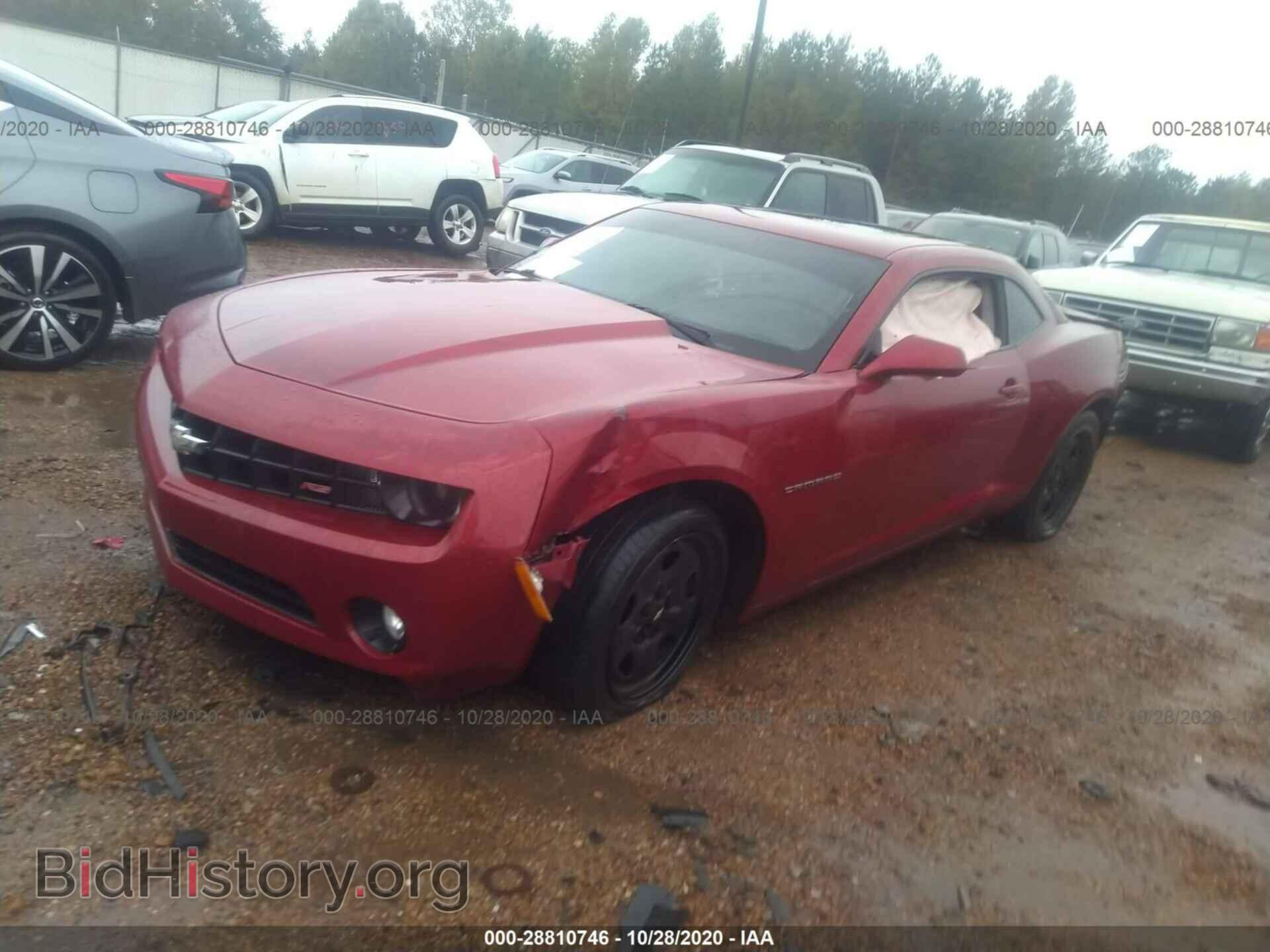2013 CHEVROLET CAMARO - VIN: 2G1FB1E37D9235710 - Фото 2