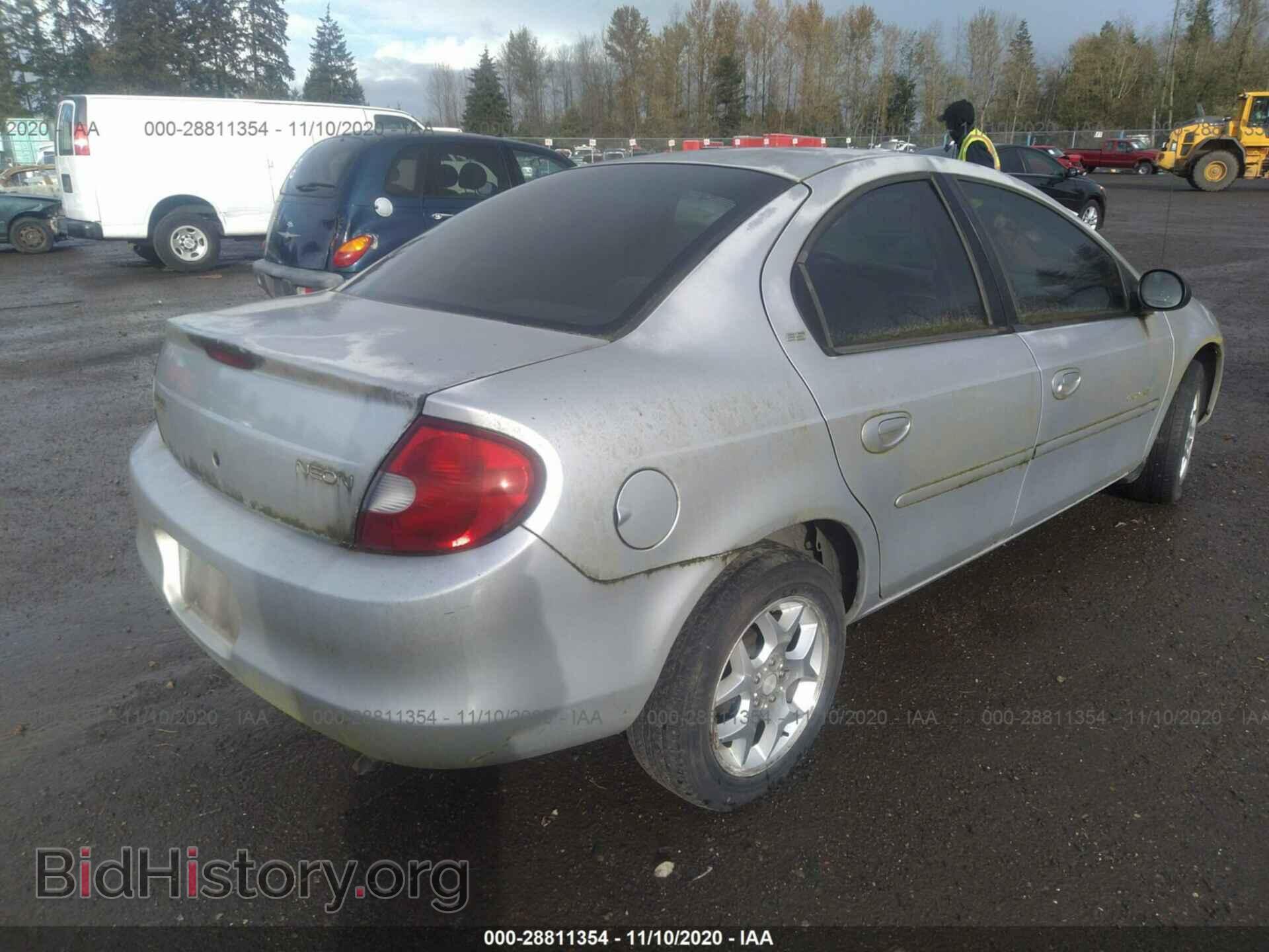 2000 DODGE NEON - VIN: 1B3ES46C9YD555558 - Фото 4