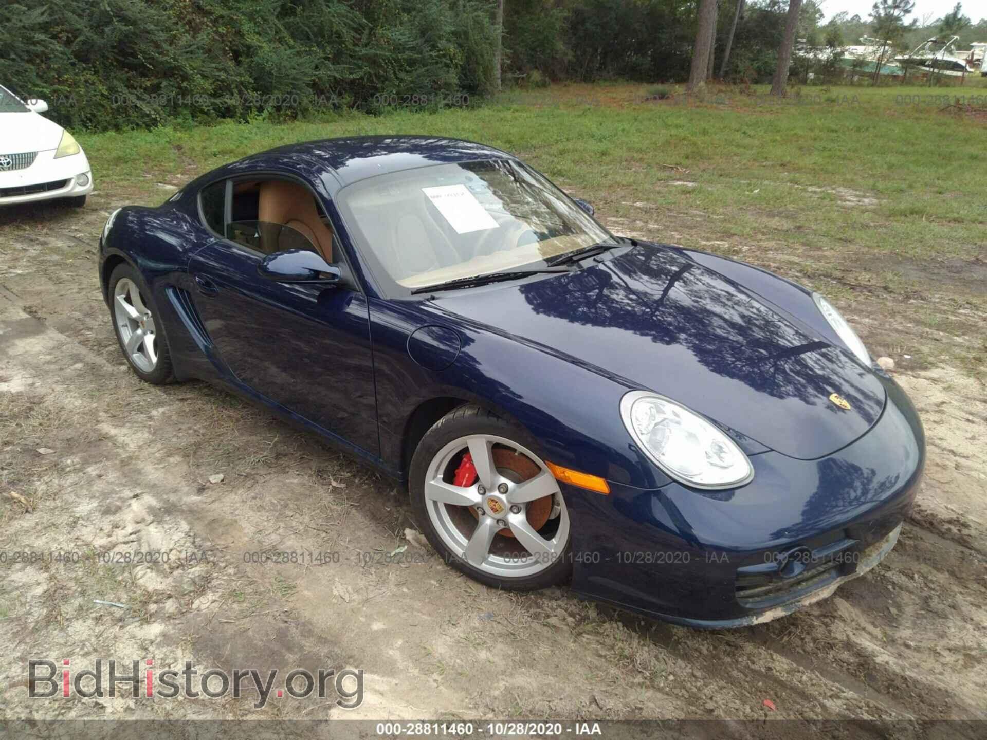 Photo WP0AB29837U780341 - PORSCHE CAYMAN 2007
