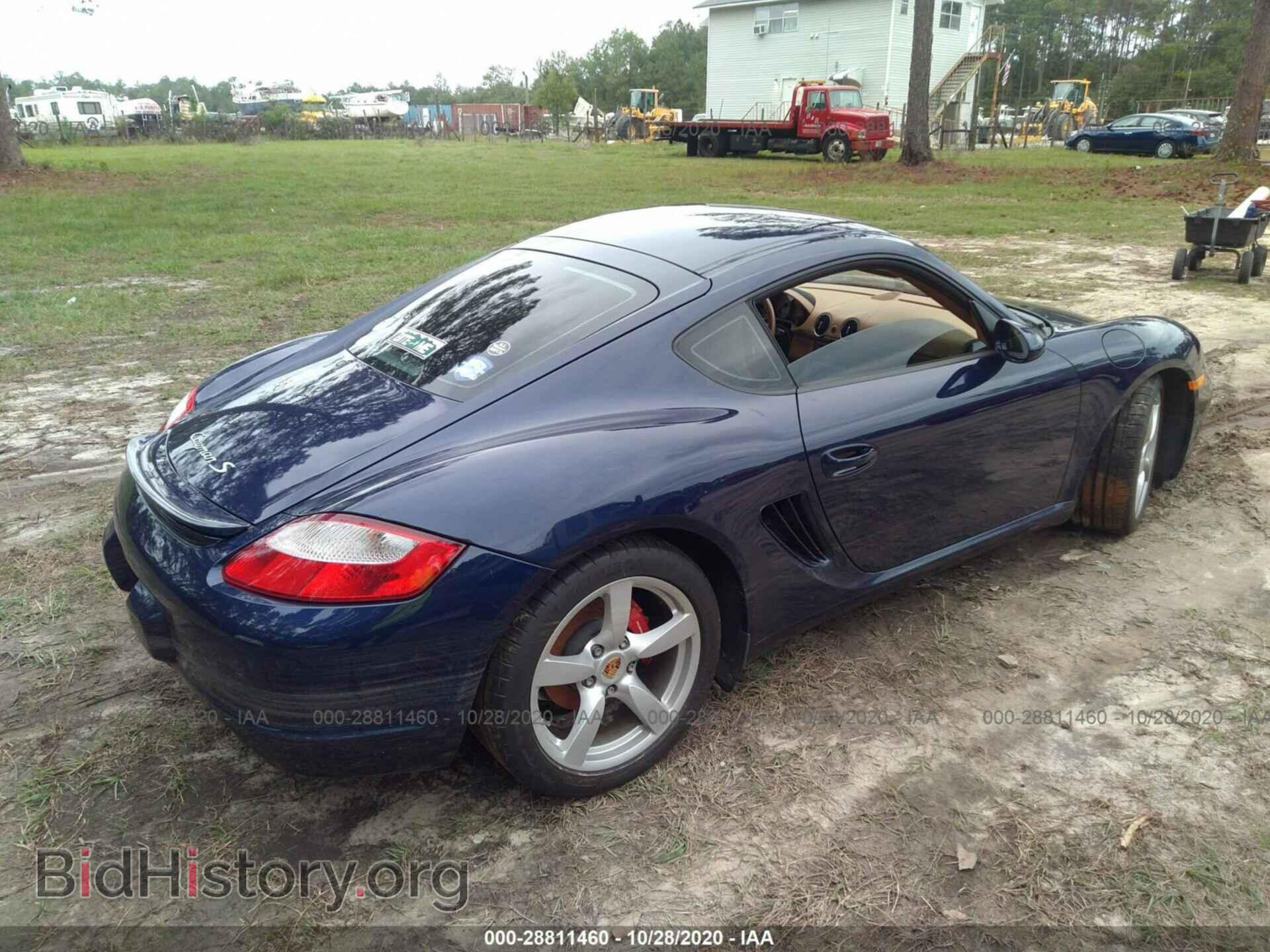 2007 PORSCHE CAYMAN - VIN: WP0AB29837U780341 - Фото 4