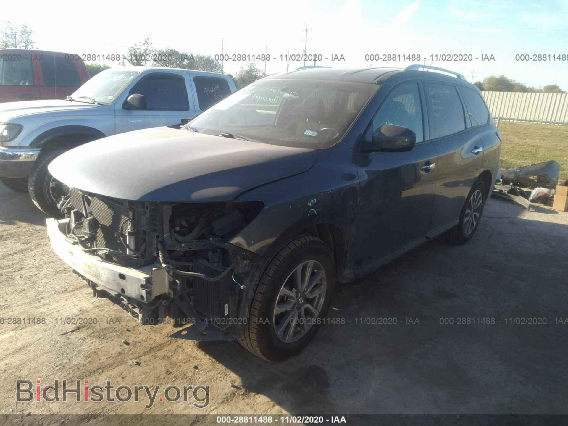 2013 NISSAN PATHFINDER - VIN: 5N1AR2MN0DC607222 - Photo 2