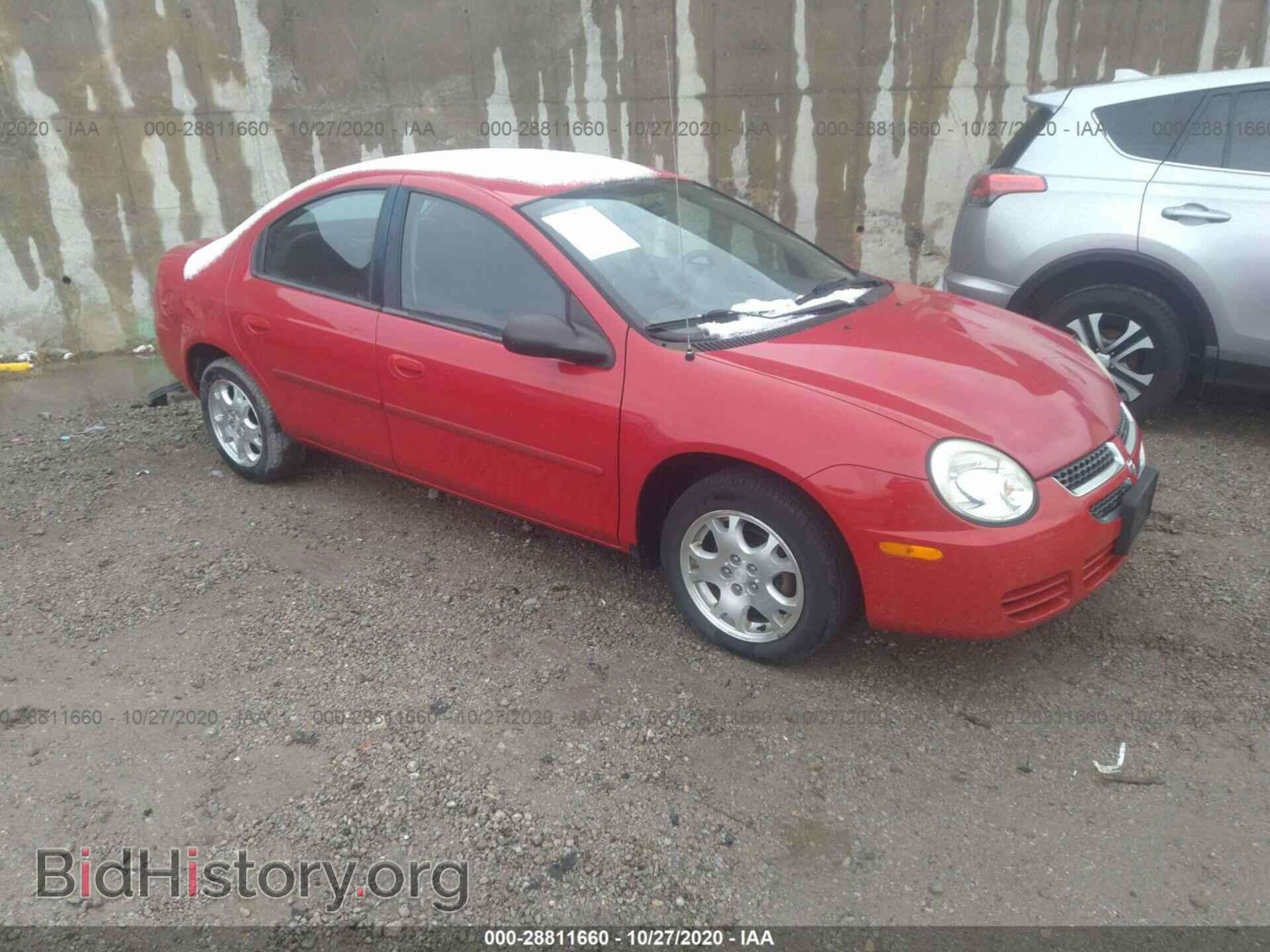 Photo 1B3ES56C64D565190 - DODGE NEON 2004