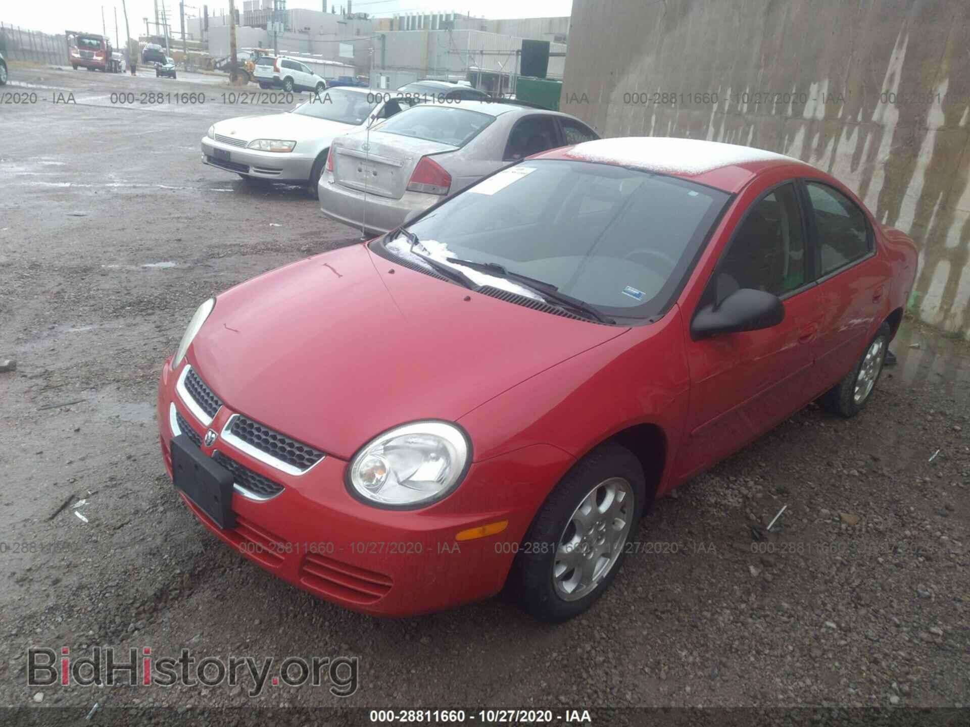 2004 DODGE NEON - VIN: 1B3ES56C64D565190 - Фото 2