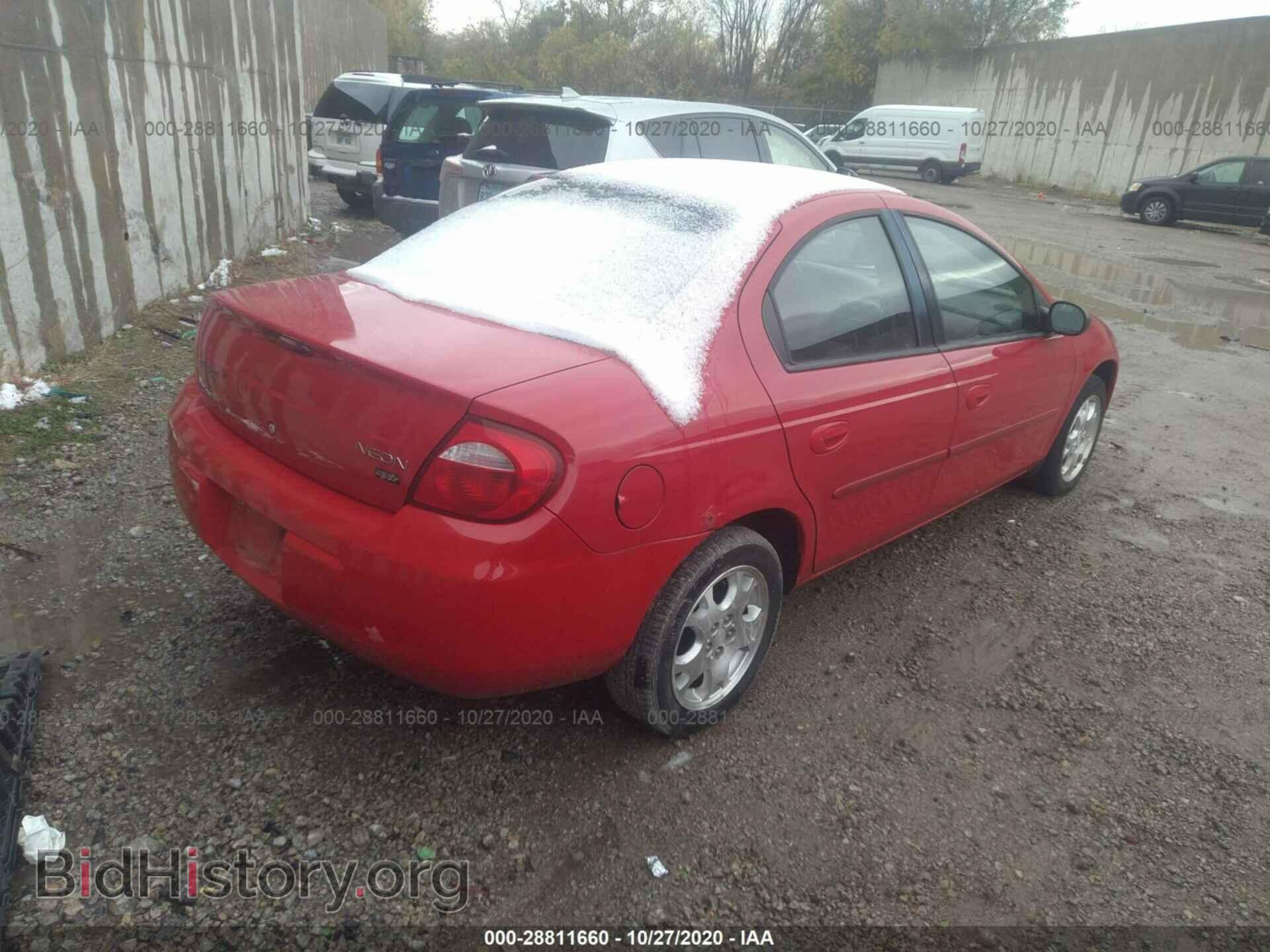 2004 DODGE NEON - VIN: 1B3ES56C64D565190 - Фото 4