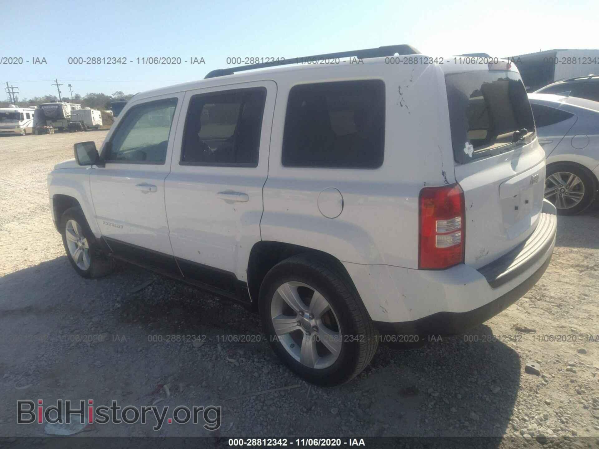 2012 JEEP PATRIOT - VIN: 1C4NJPFA8CD557103 - Фото 3