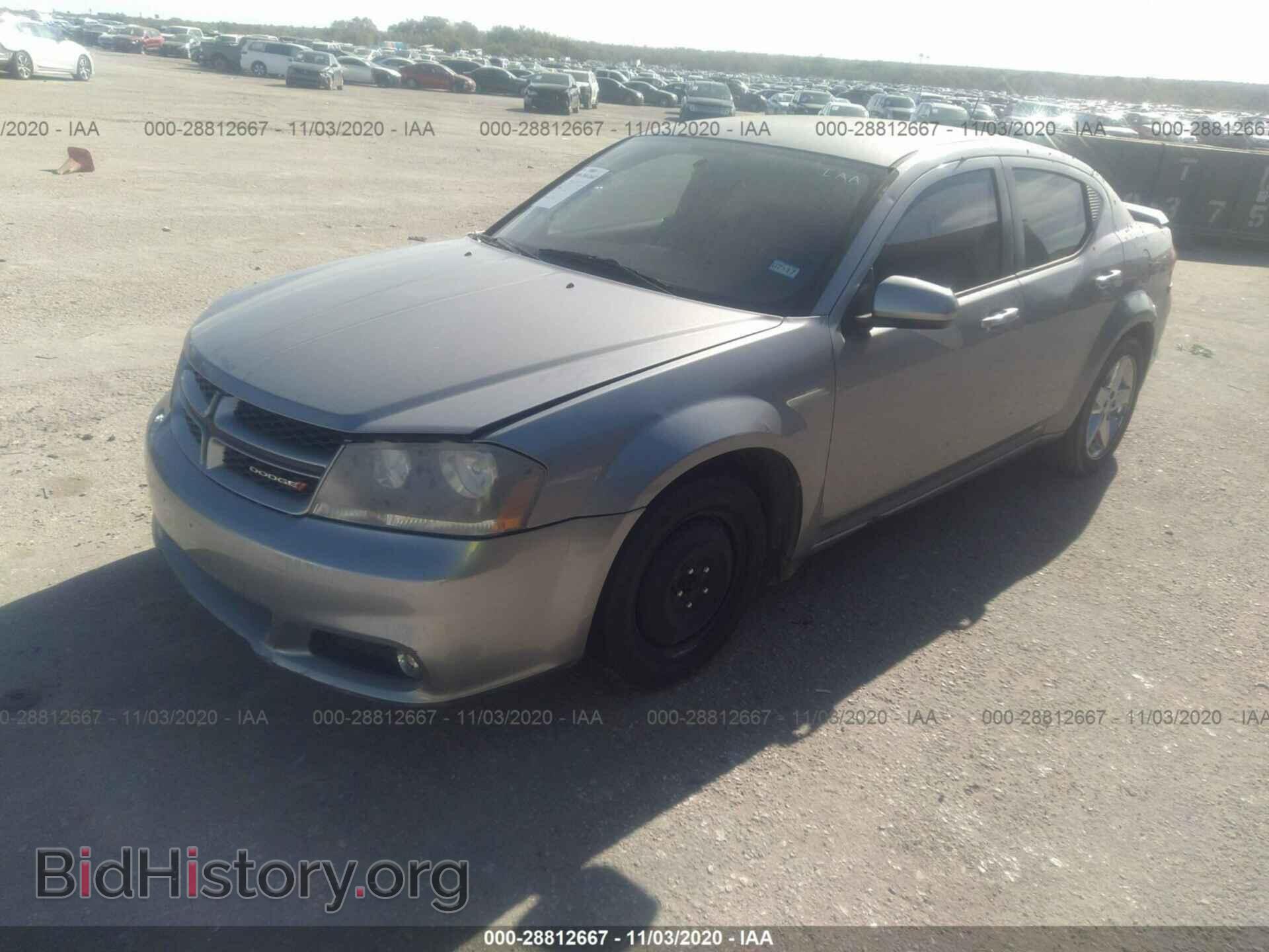 2013 DODGE AVENGER - VIN: 1C3CDZCB4DN617658 - Фото 2